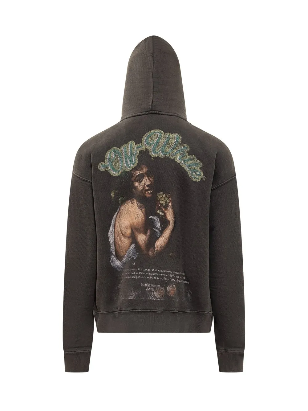 OFF-WHITE Felpa con Stampa Bacco  