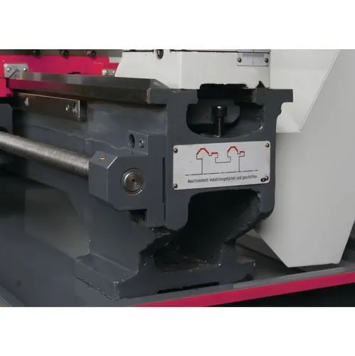 OPTIMUM 050OP7003 Tornio parallelo ad ingranaggi di avanzamento, altezza punte 140mm, 230V, modello TU 2807, dimensioni 140x700m