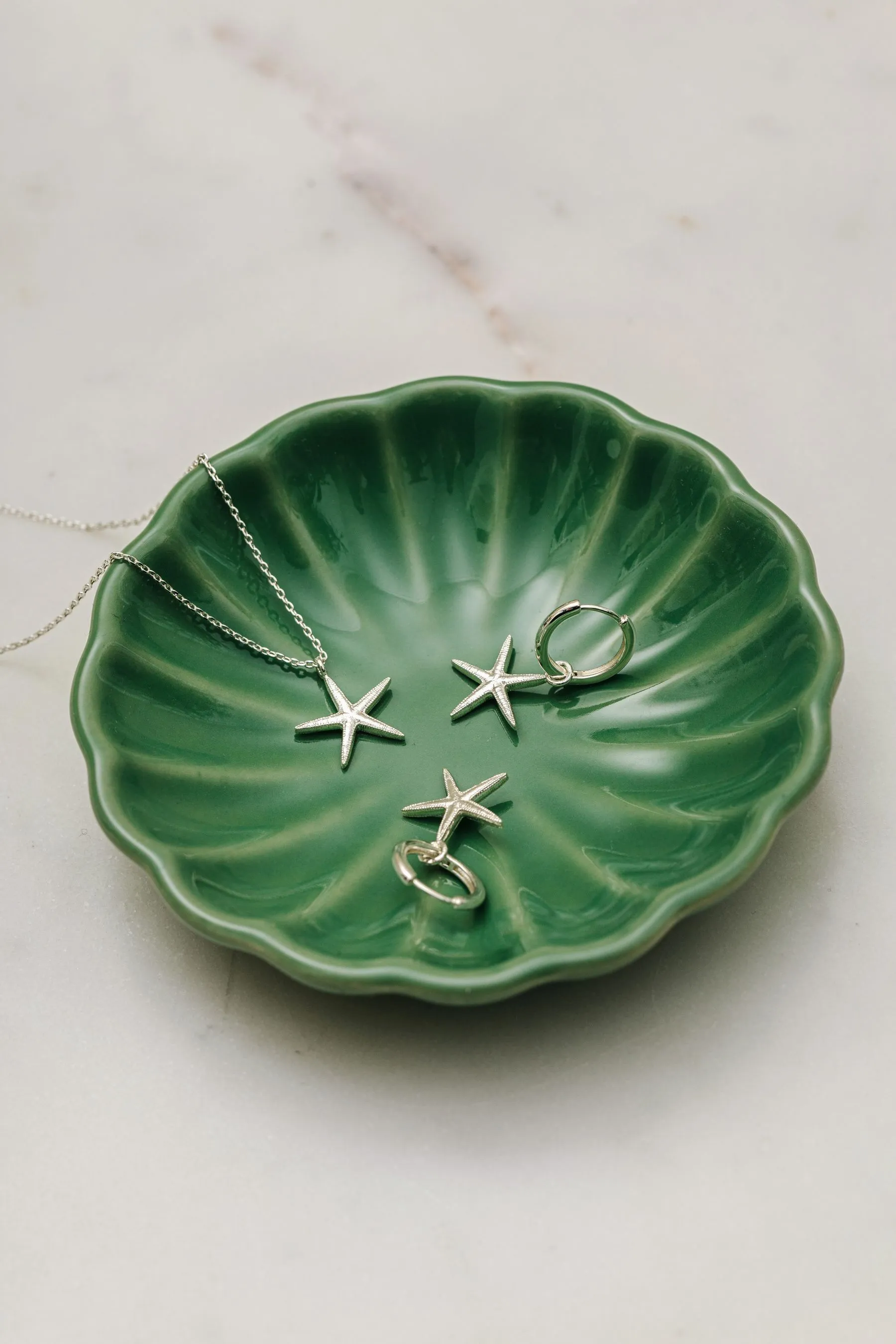 Orelia London Argento placcato - Collana con ciondolo a stella marina