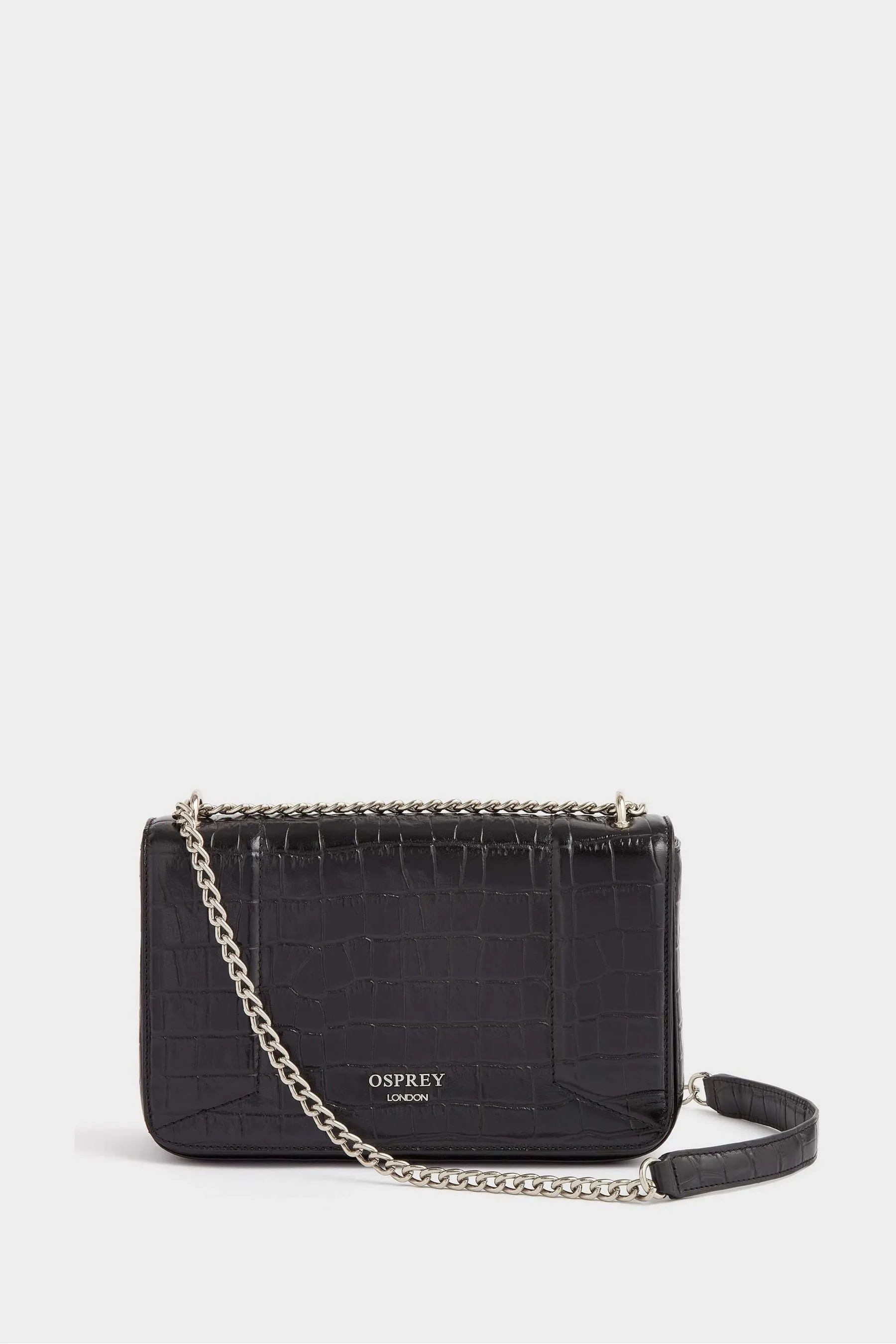 OSPREY LONDON - Eloise - Borsa a tracolla in pelle double-face