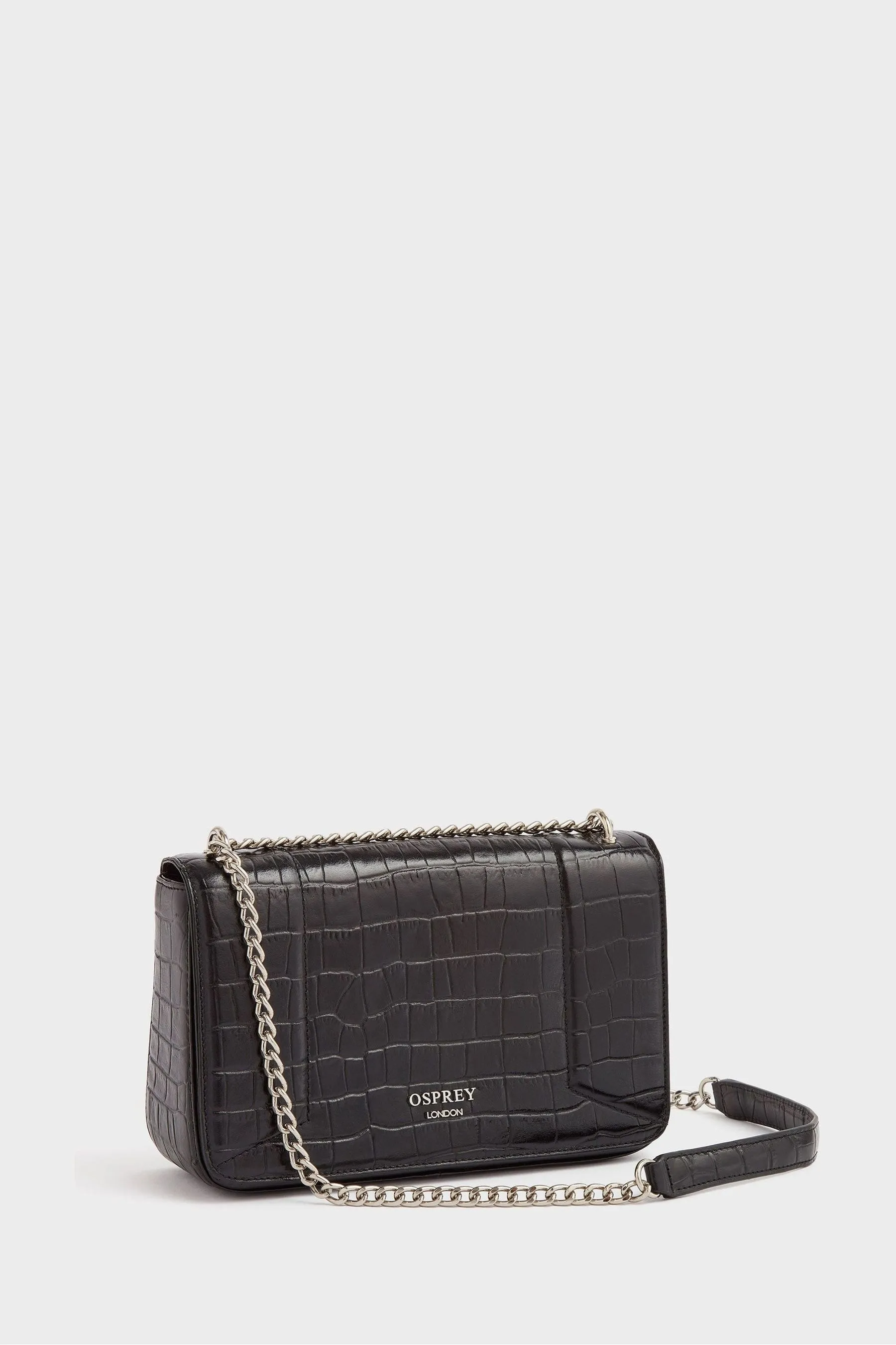 OSPREY LONDON - Eloise - Borsa a tracolla in pelle double-face