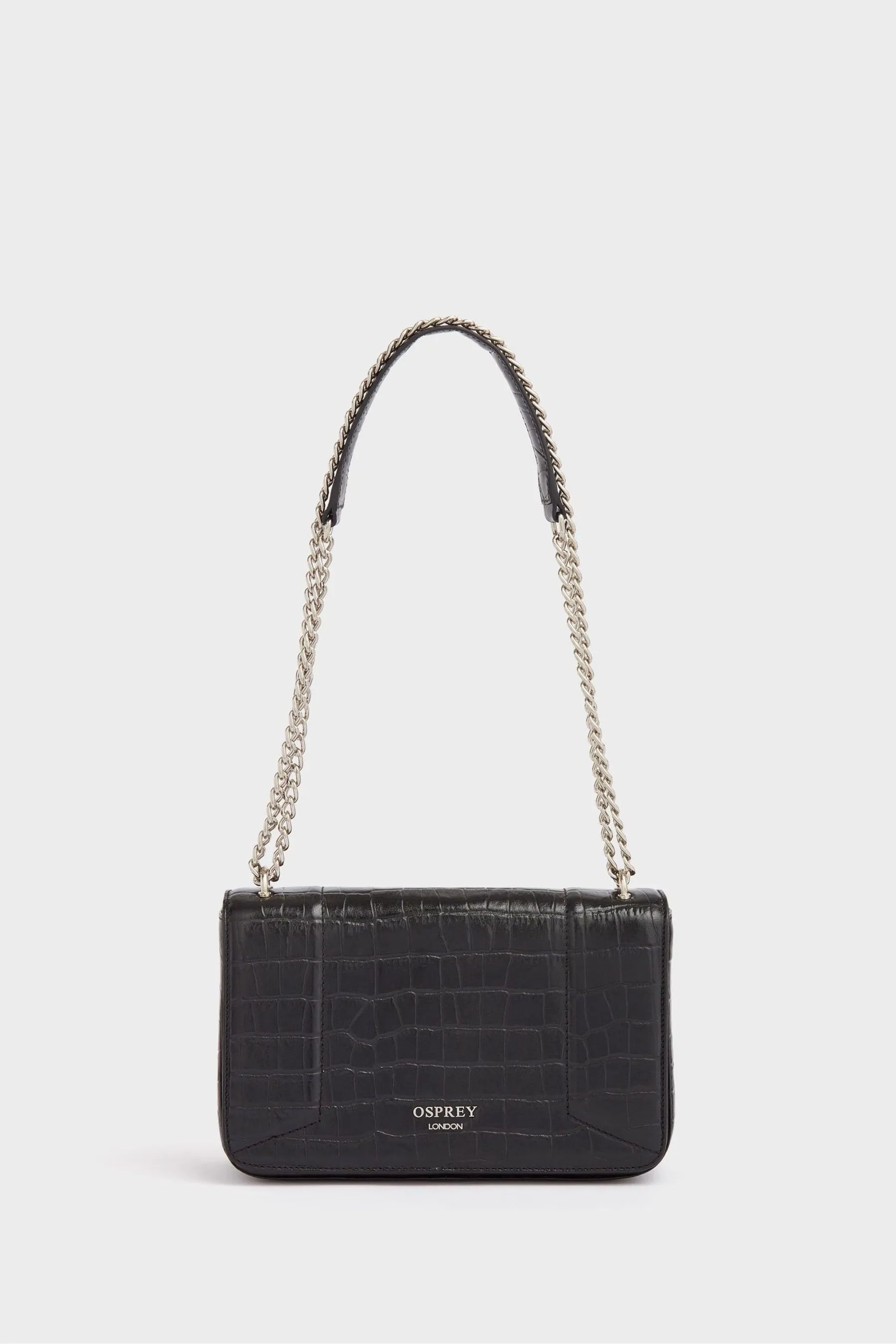OSPREY LONDON - Eloise - Borsa a tracolla in pelle double-face