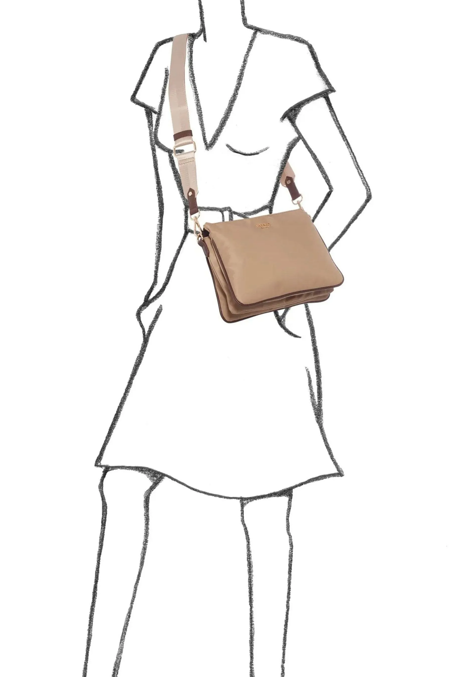 OSPREY LONDON - The Wanderer - Borsa a tracolla in nylon