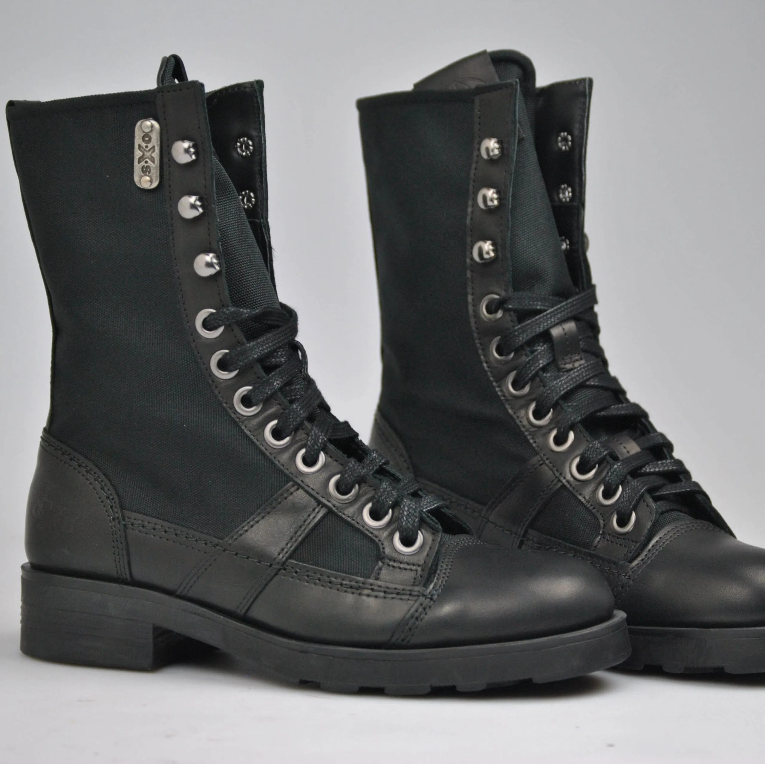 OXS Frank 1902 Mid Anfibio in Pelle e Nylon Donna