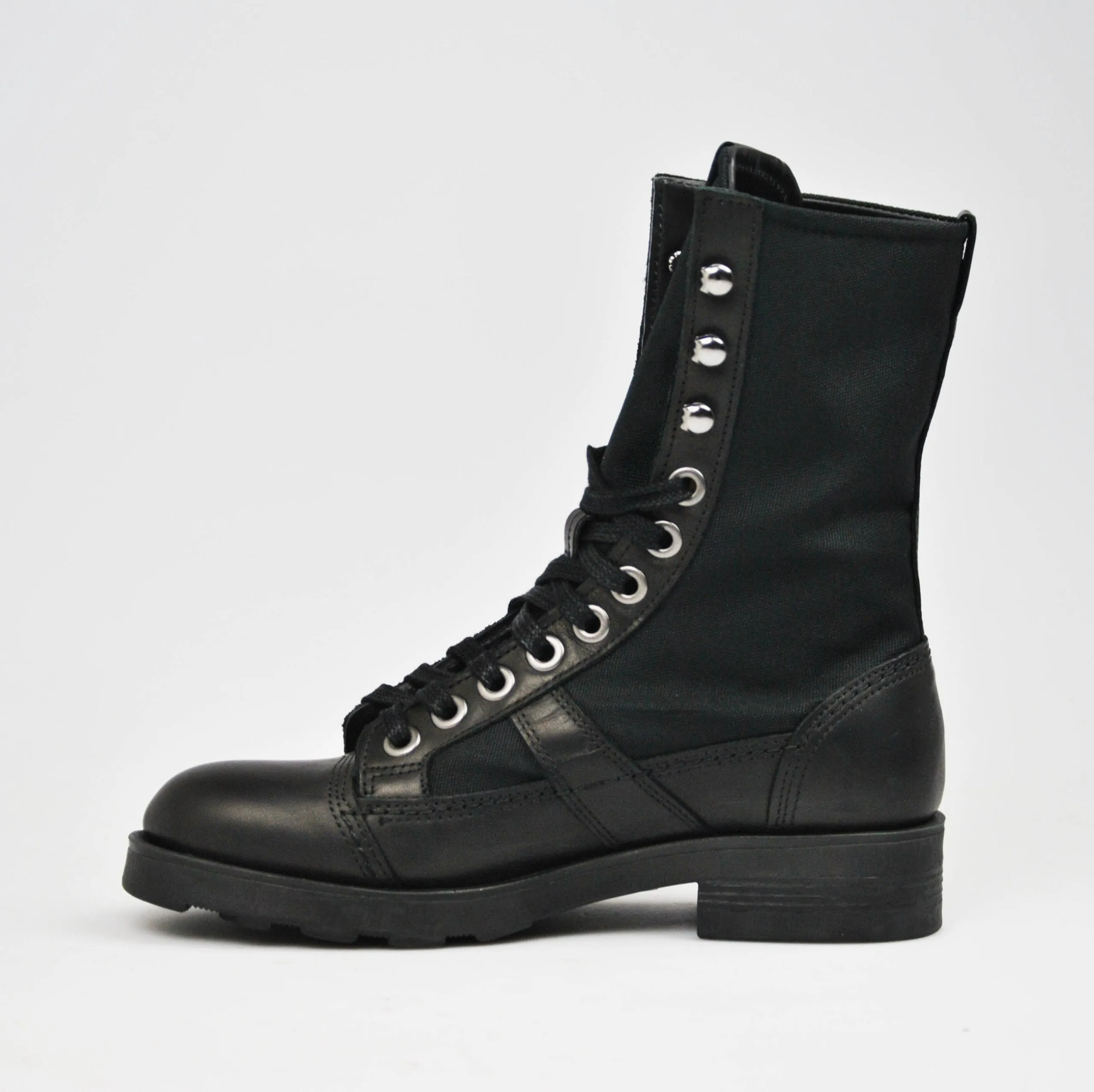 OXS Frank 1902 Mid Anfibio in Pelle e Nylon Donna
