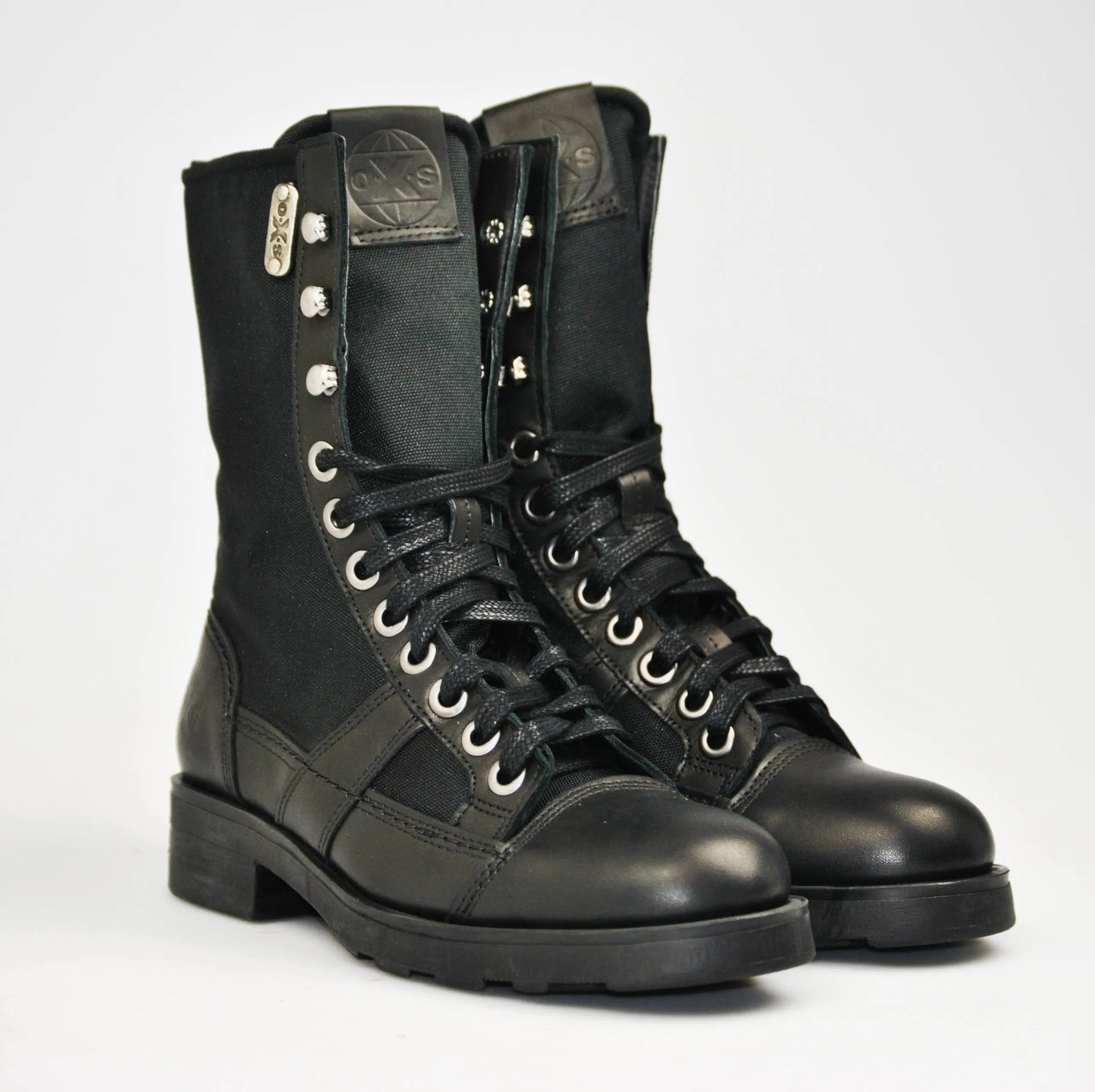 OXS Frank 1902 Mid Anfibio in Pelle e Nylon Donna