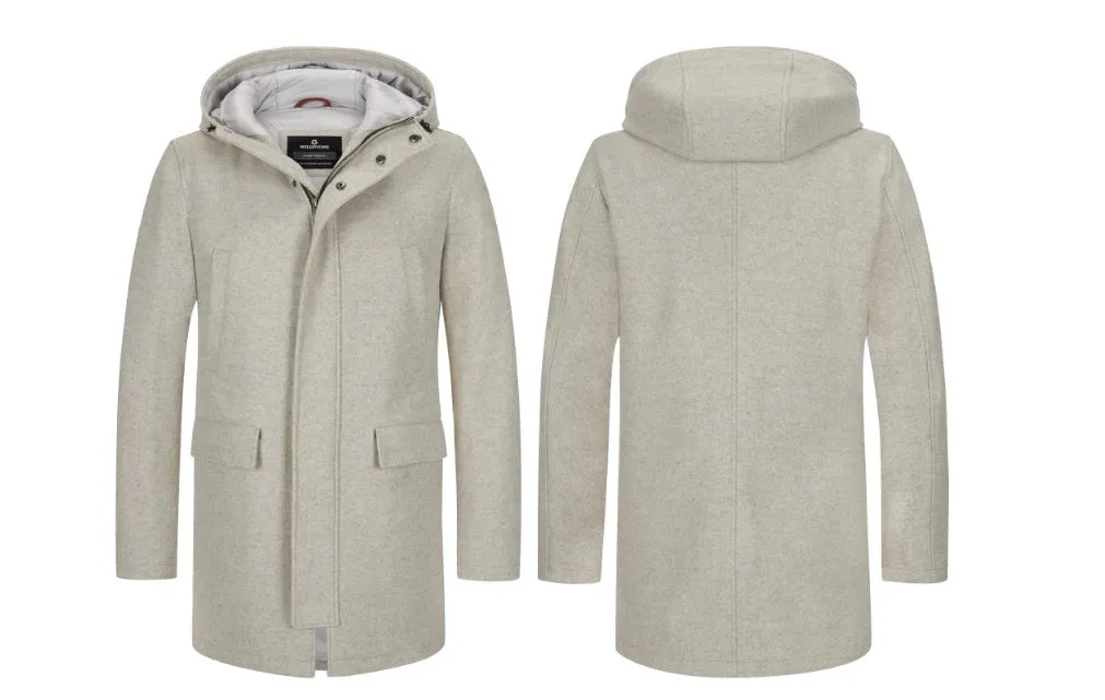 Padded parka coat milestone