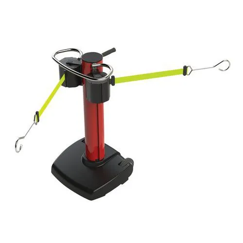 Paletto con rotelle Jetrac con doppio nastro da 22 m - Via Guide