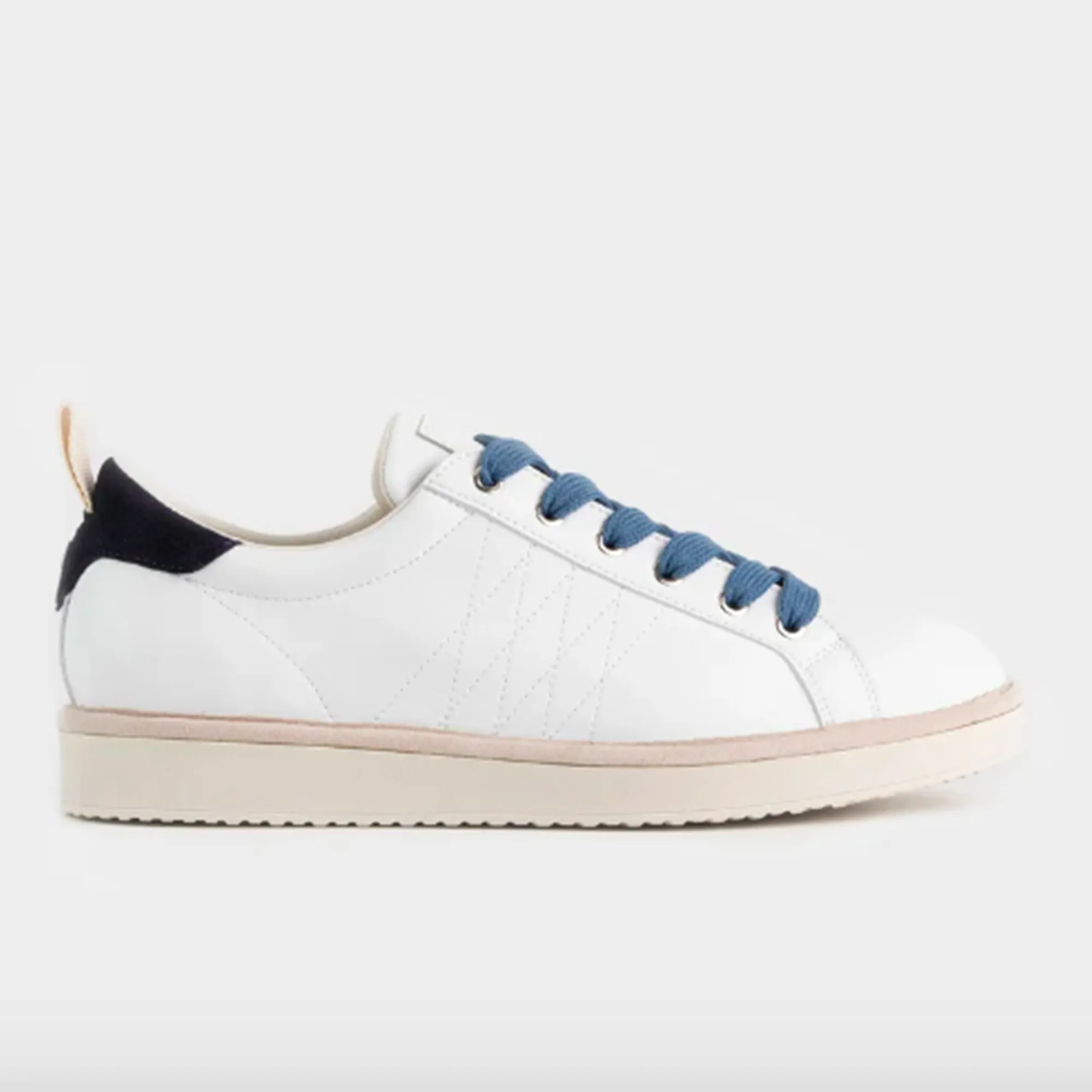 PANCHIC Uomo Sneakers P01 Bianco Blu Tunnel Denim