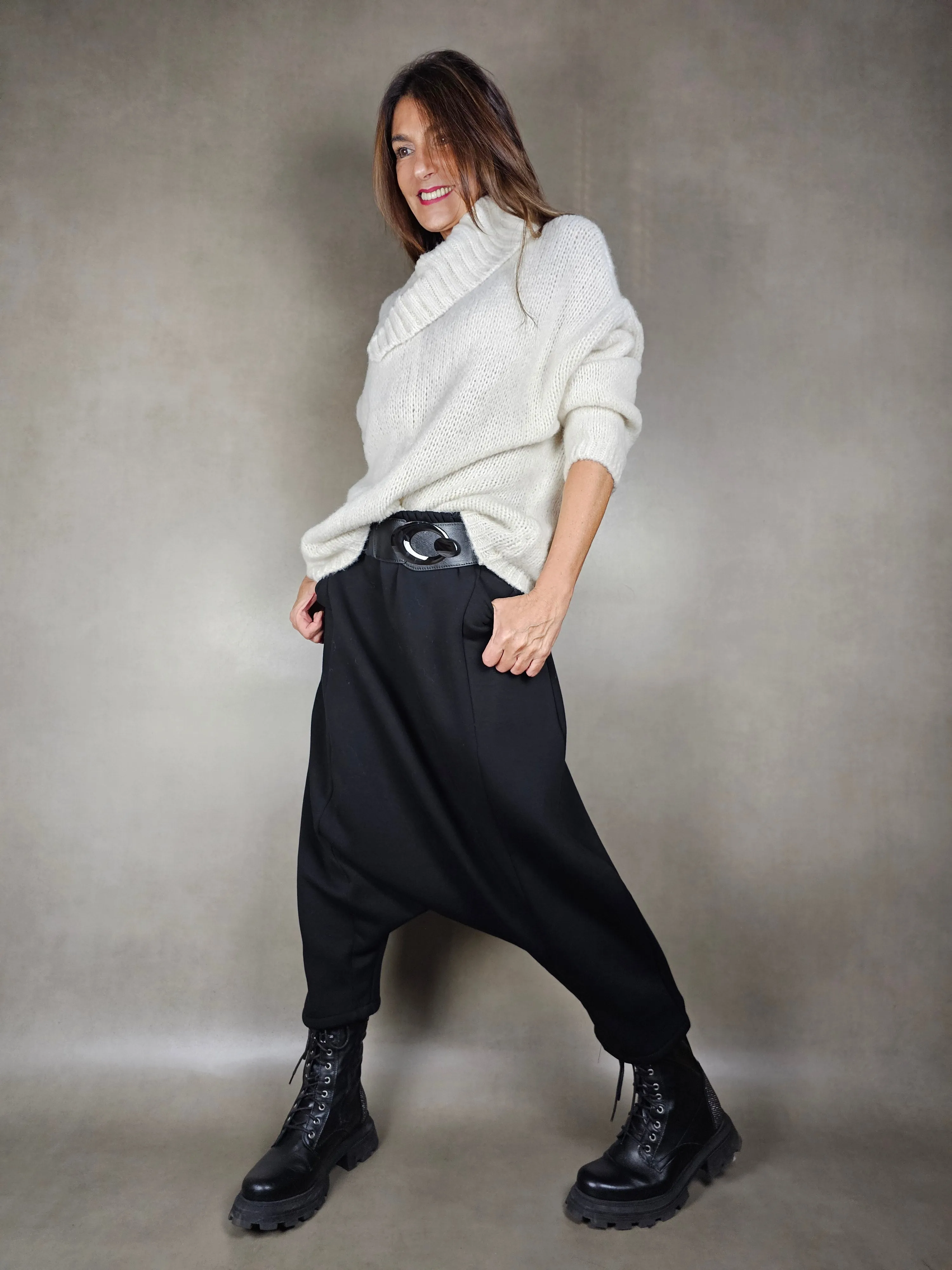 pant neoprene cavallo basso 100co
