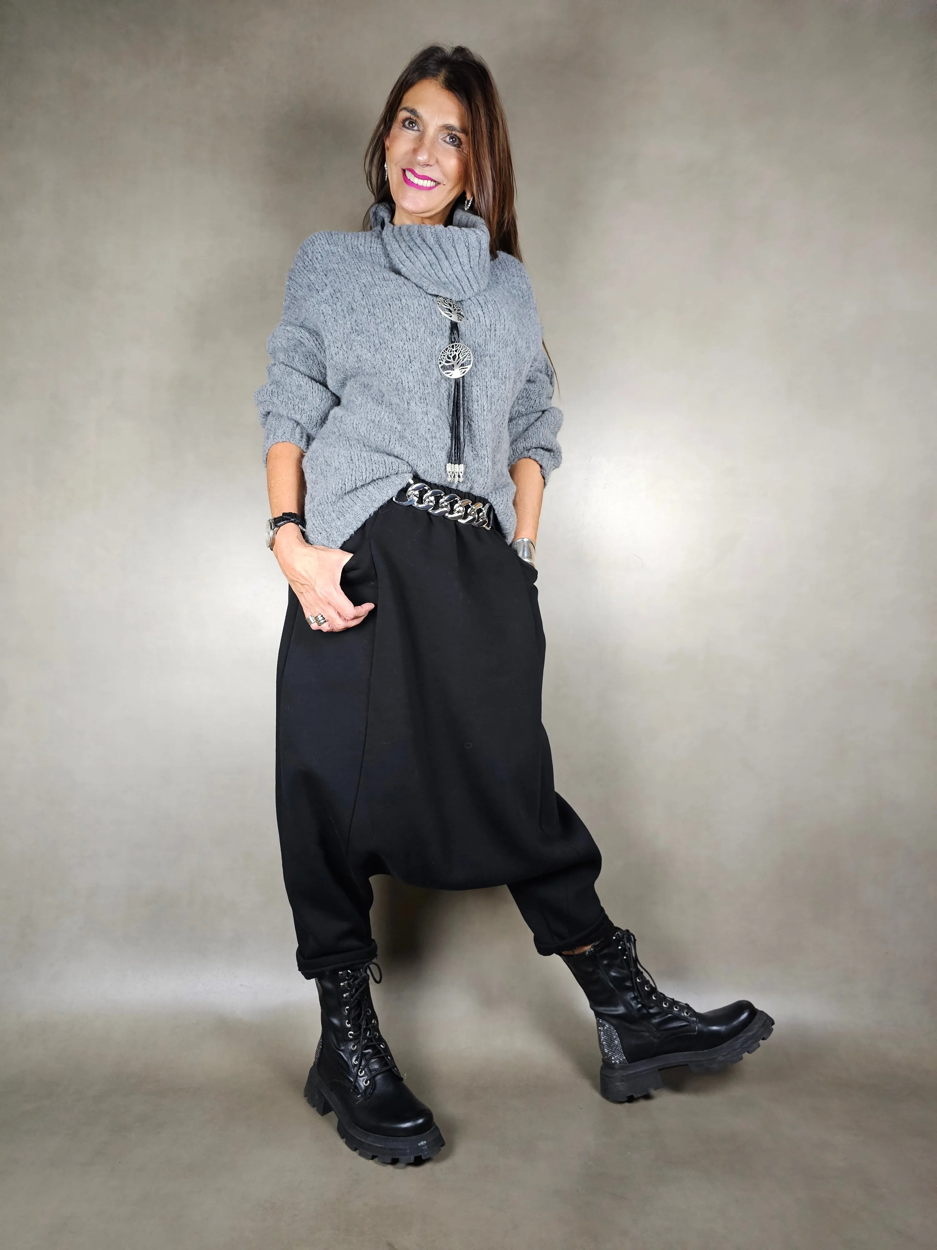 pant neoprene cavallo basso 100co