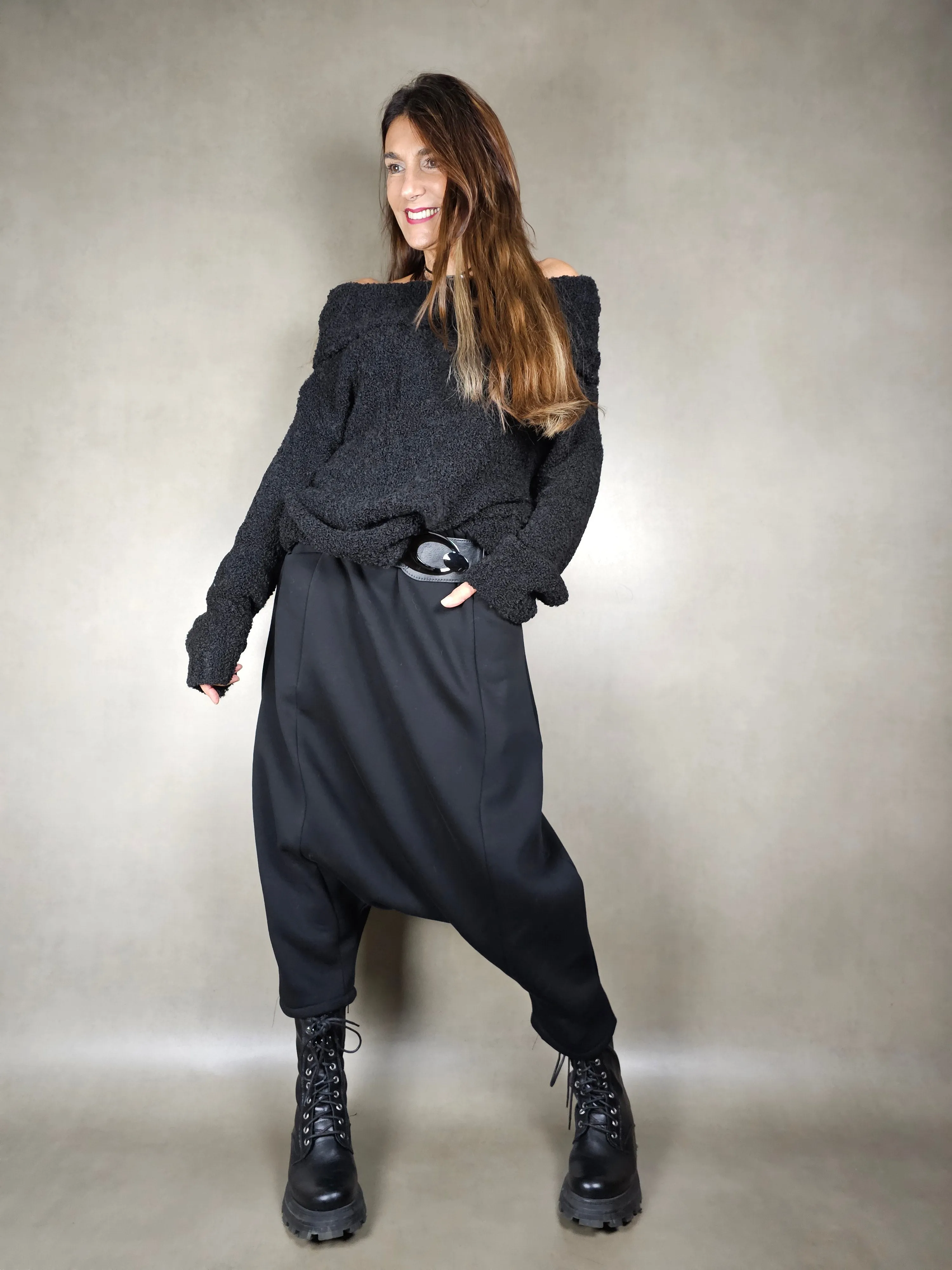 pant neoprene cavallo basso 100co