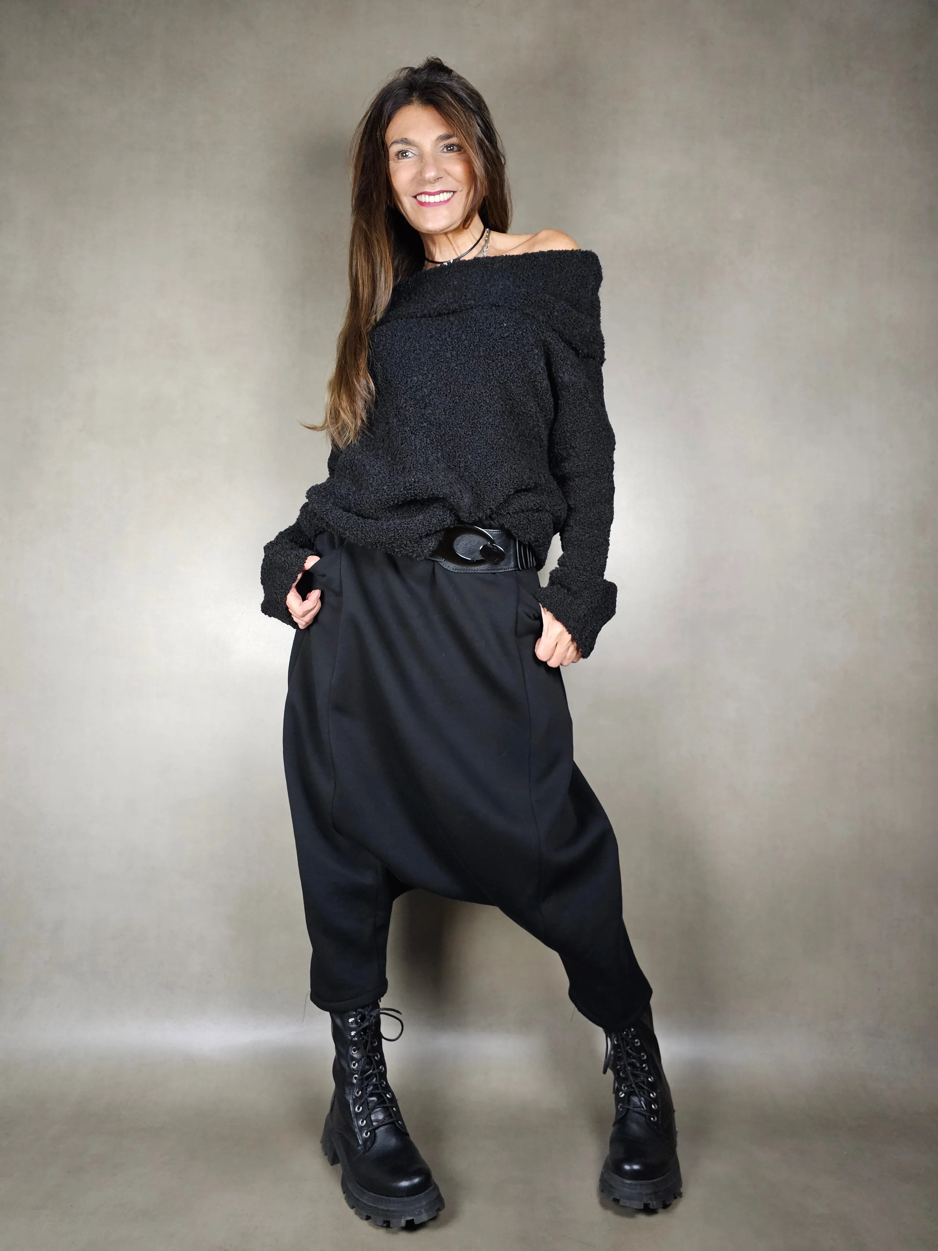 pant neoprene cavallo basso 100co