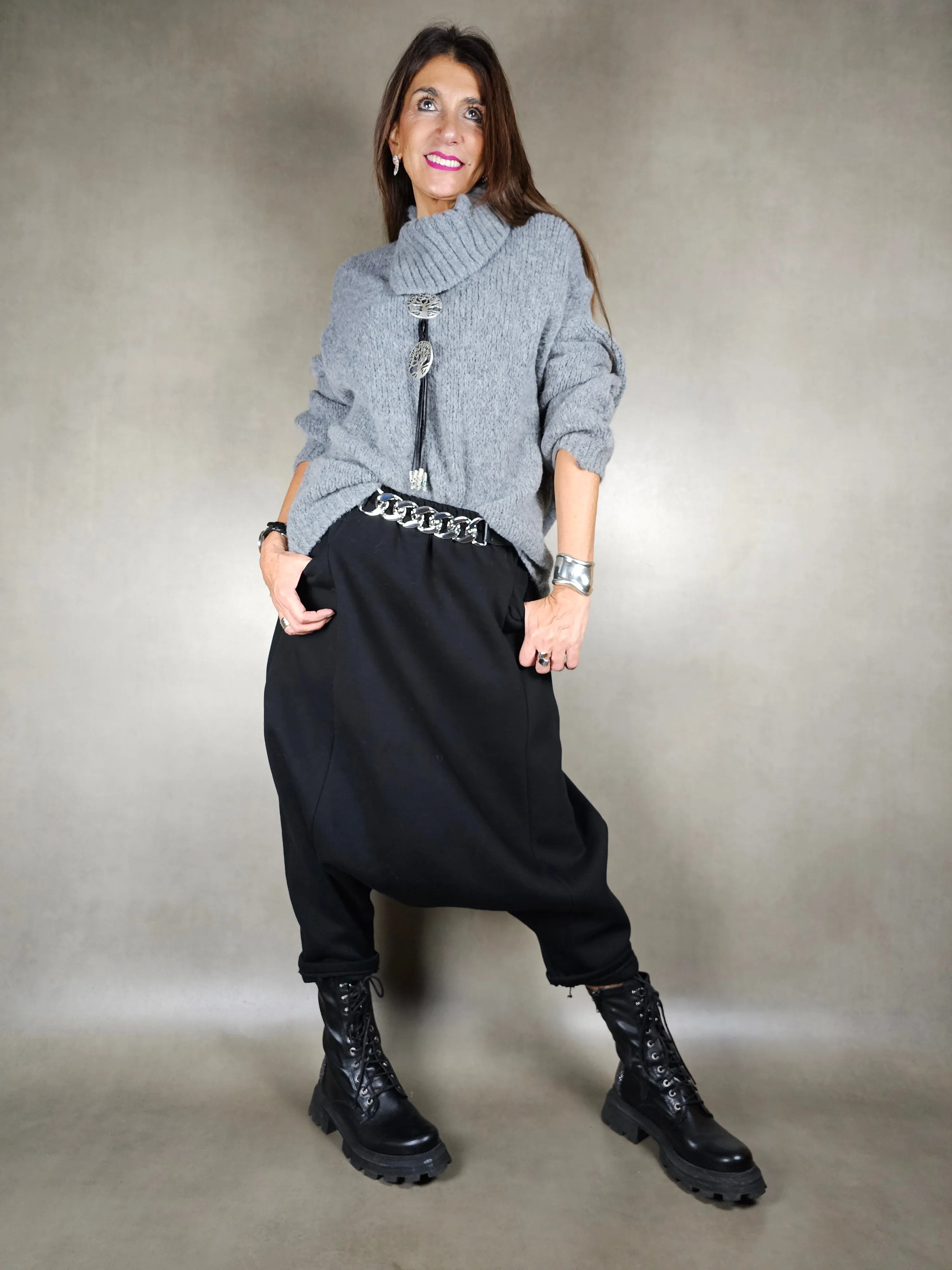 pant neoprene cavallo basso 100co