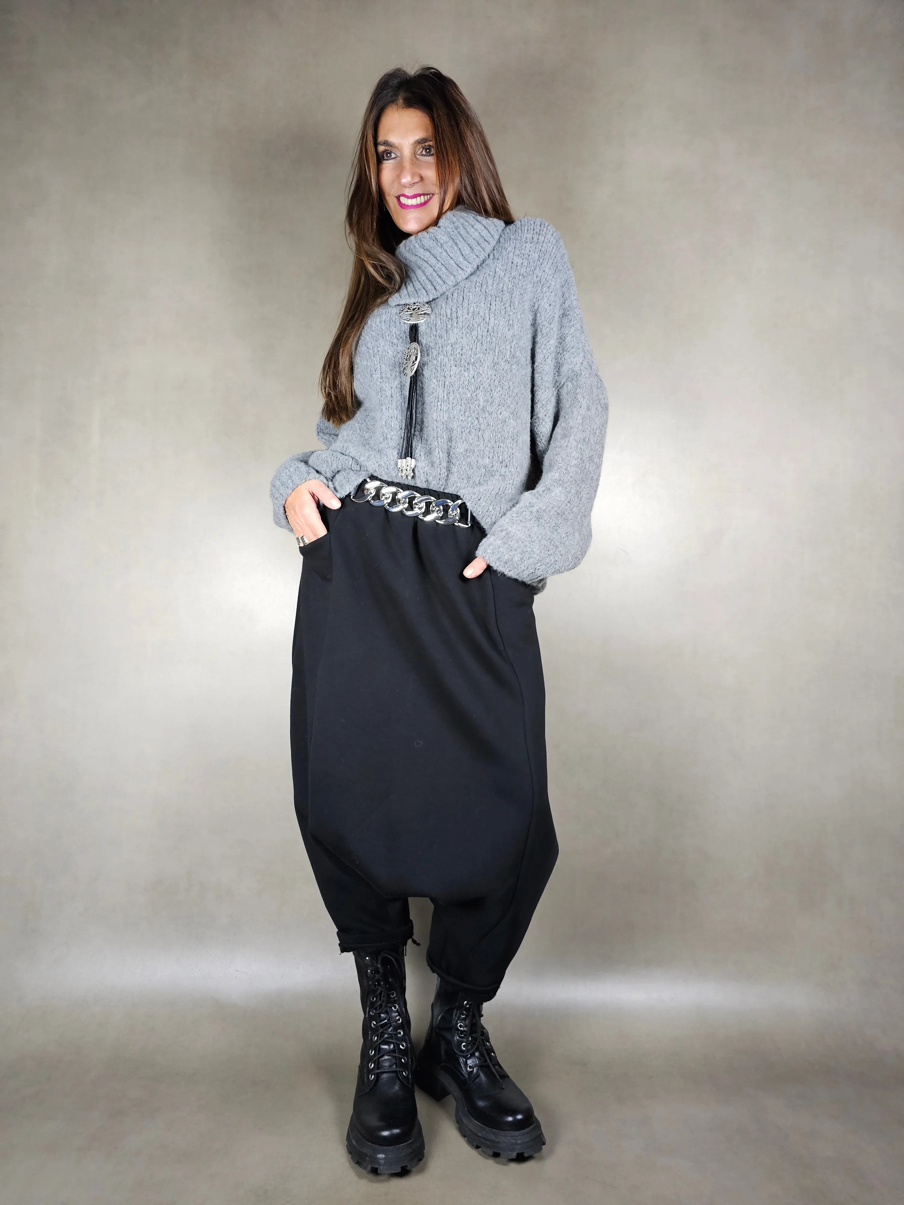pant neoprene cavallo basso 100co