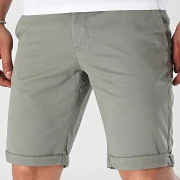 Pantaloncini Chino 10415076D Verde Khaki