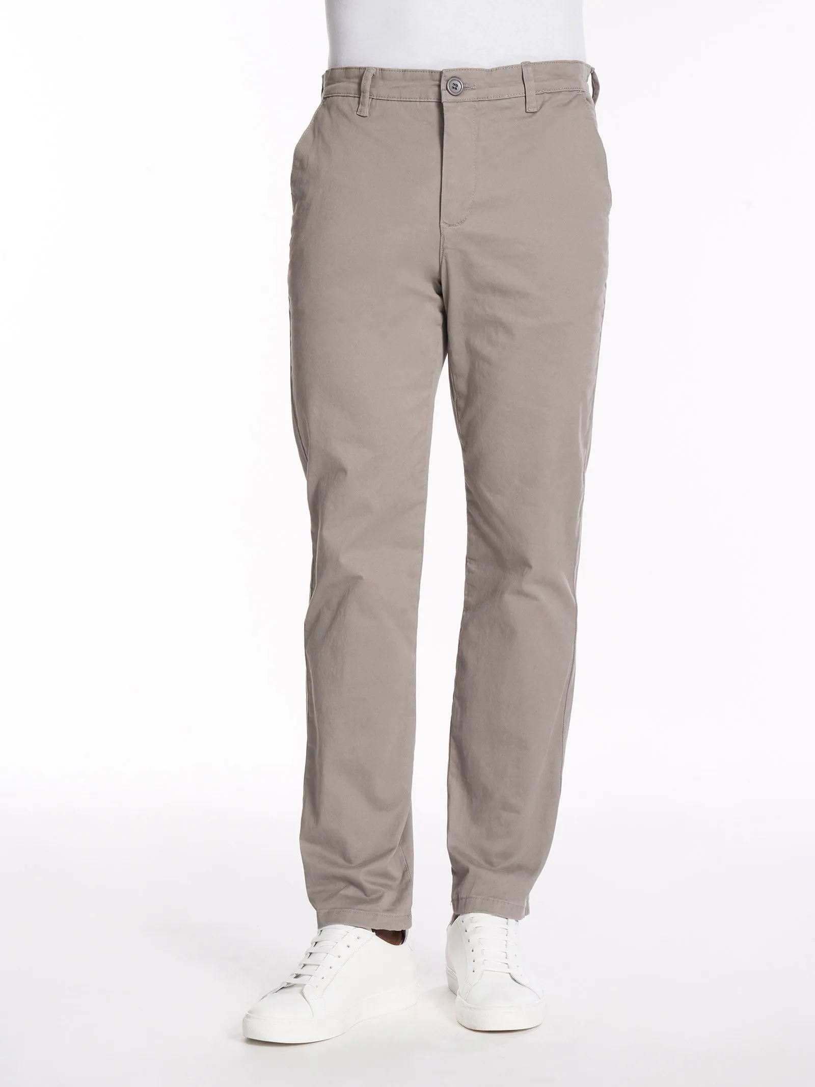 Pantalone chino in Twill di cotone elasticizzato - Glace'