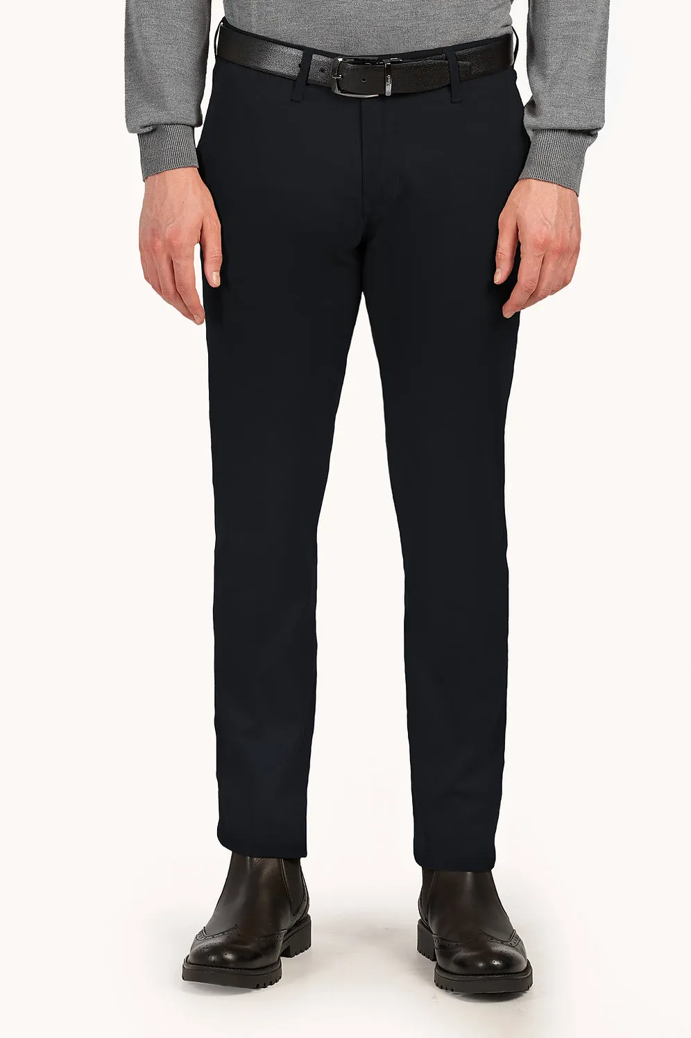 Pantalone Chino Punto Milano Blu | Slim Fit