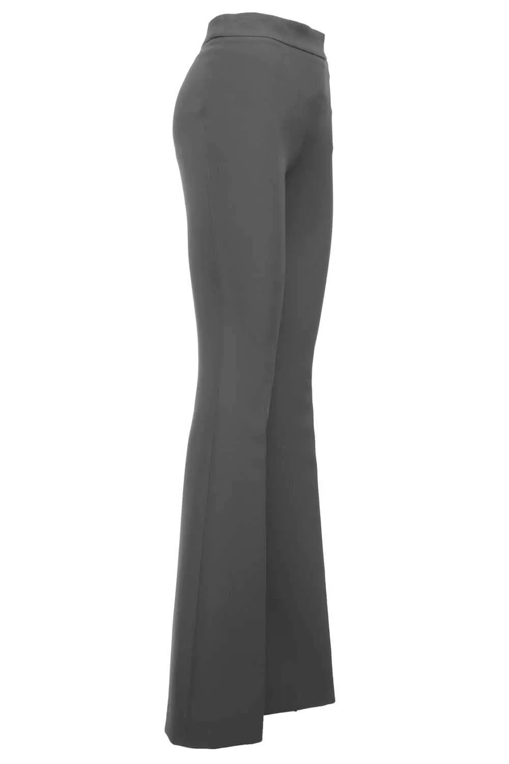 Pantalone in crepe  a zampa .- ALESSANDRO DELL'ACQUA