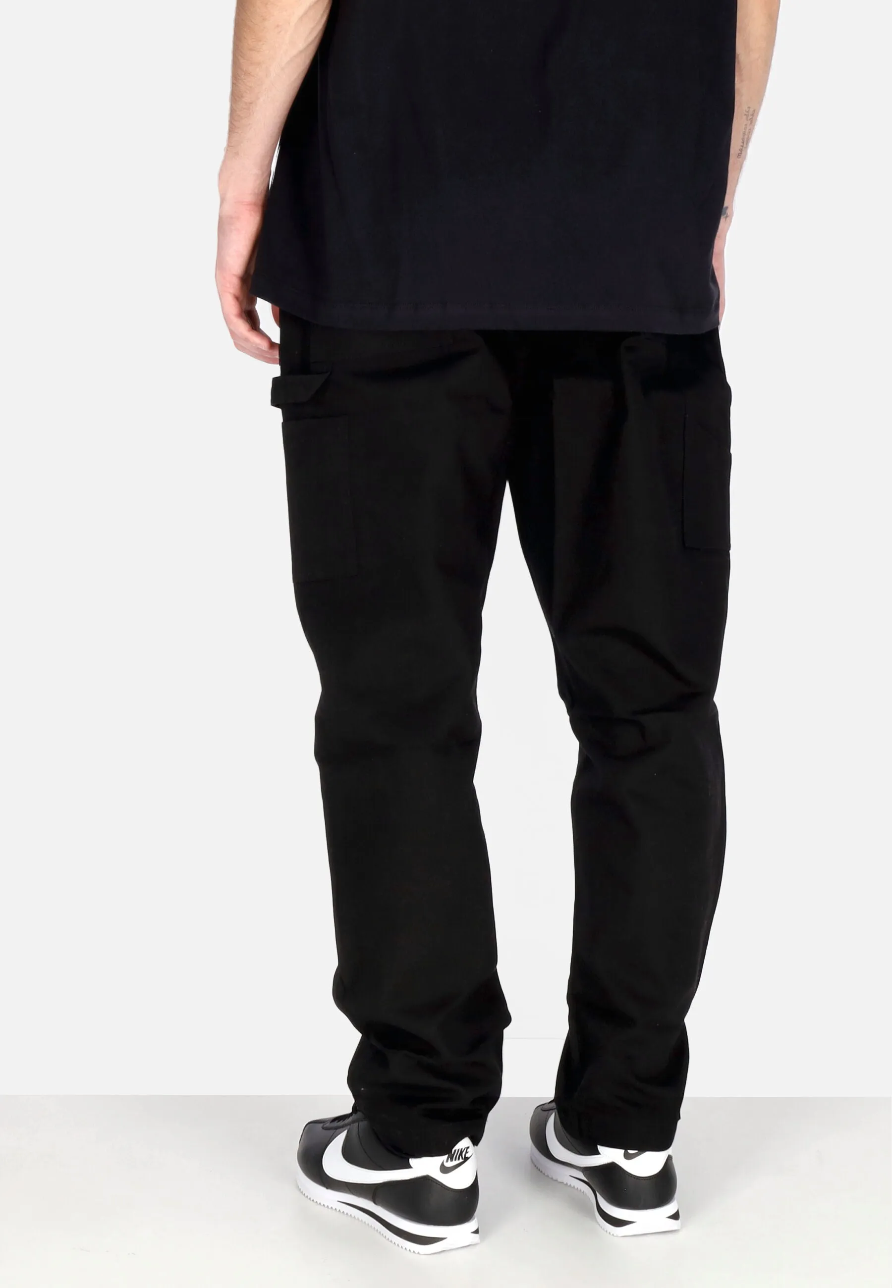 Pantalone Lungo Uomo Worker Pants Black