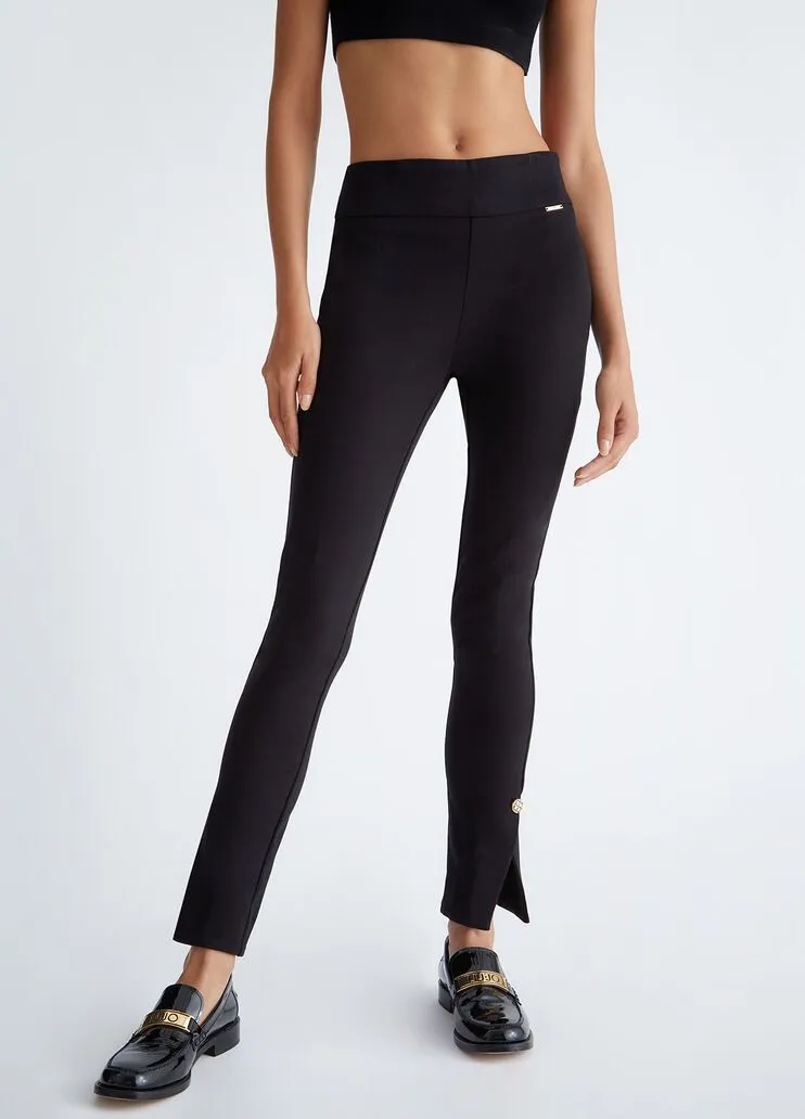 Pantaloni a vita alta liu jo