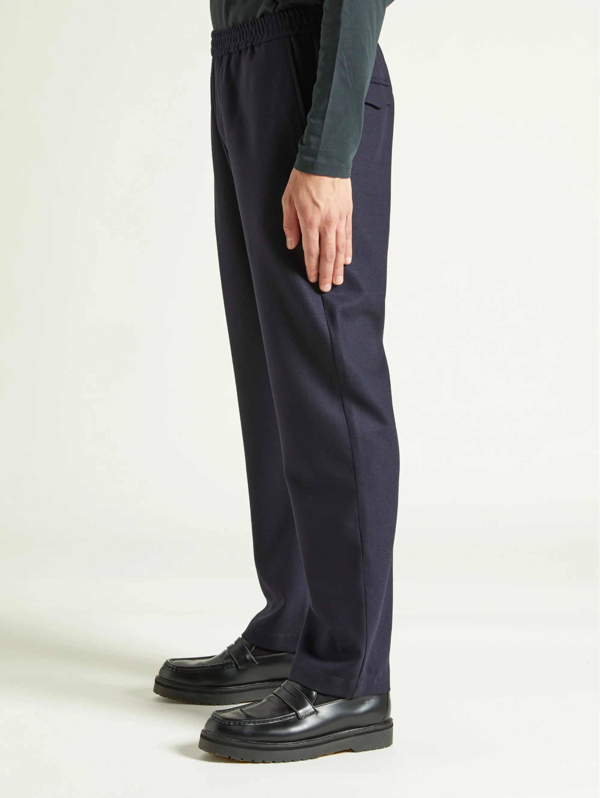 Pantaloni con Elastico Tosador Frare Blu Navy