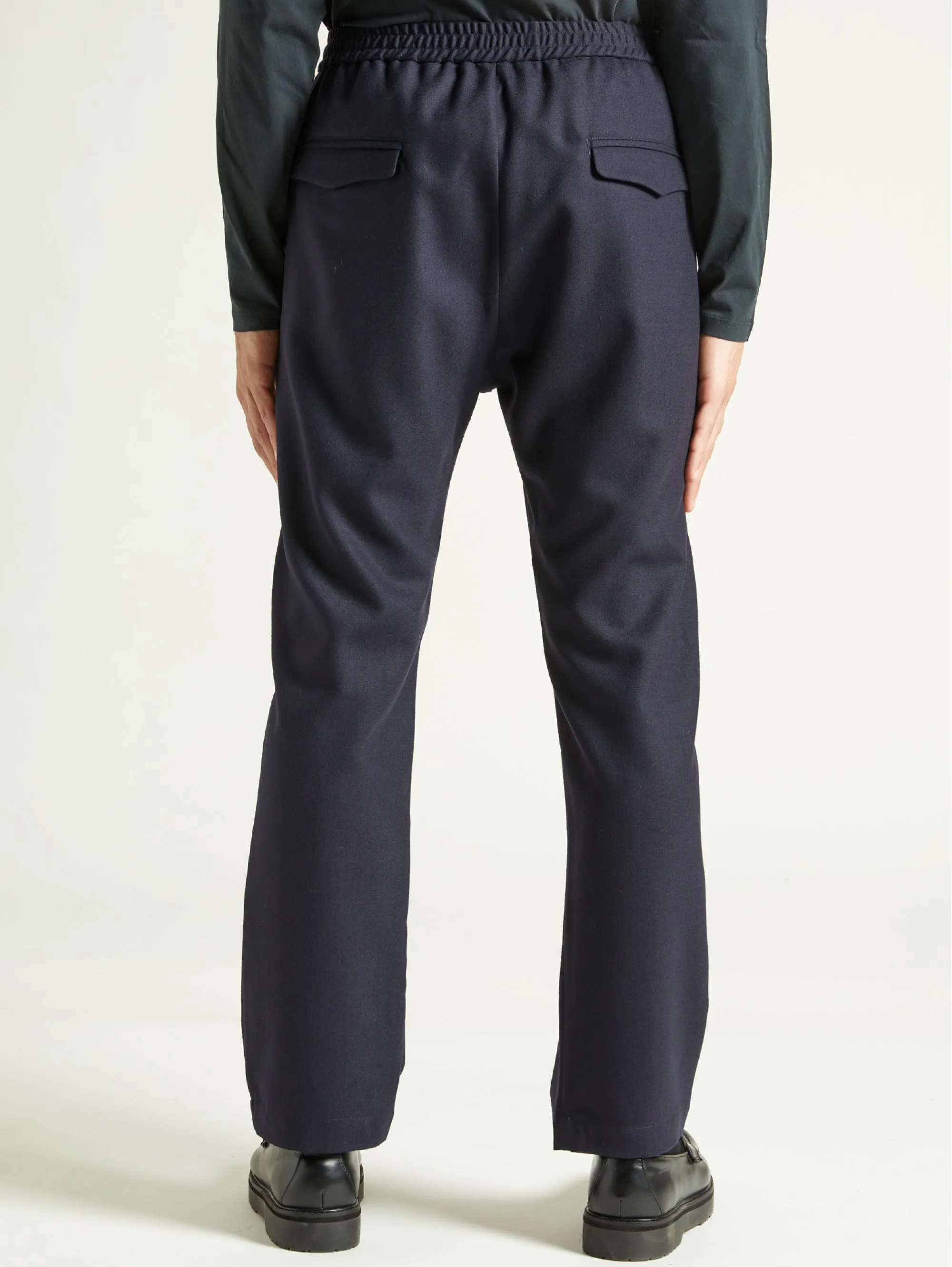 Pantaloni con Elastico Tosador Frare Blu Navy