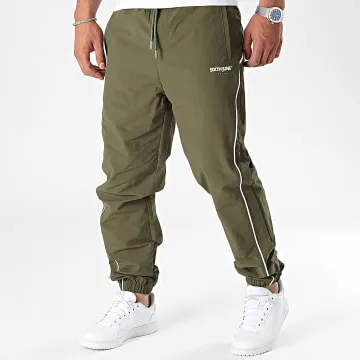 Pantaloni da jogging verde cachi