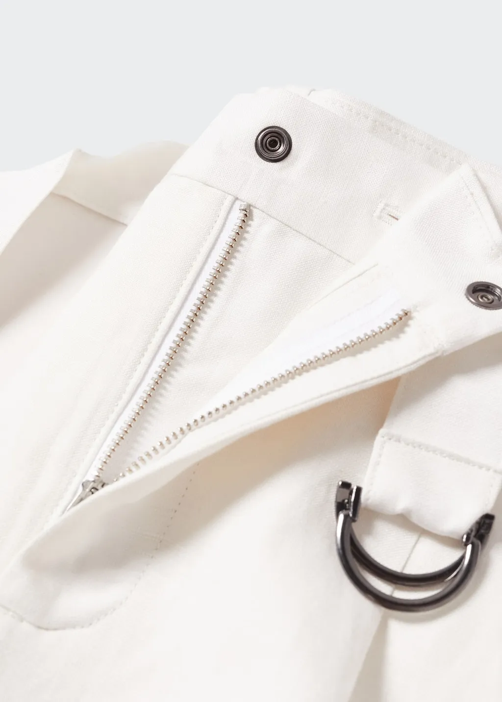 Pantaloni lino cintura