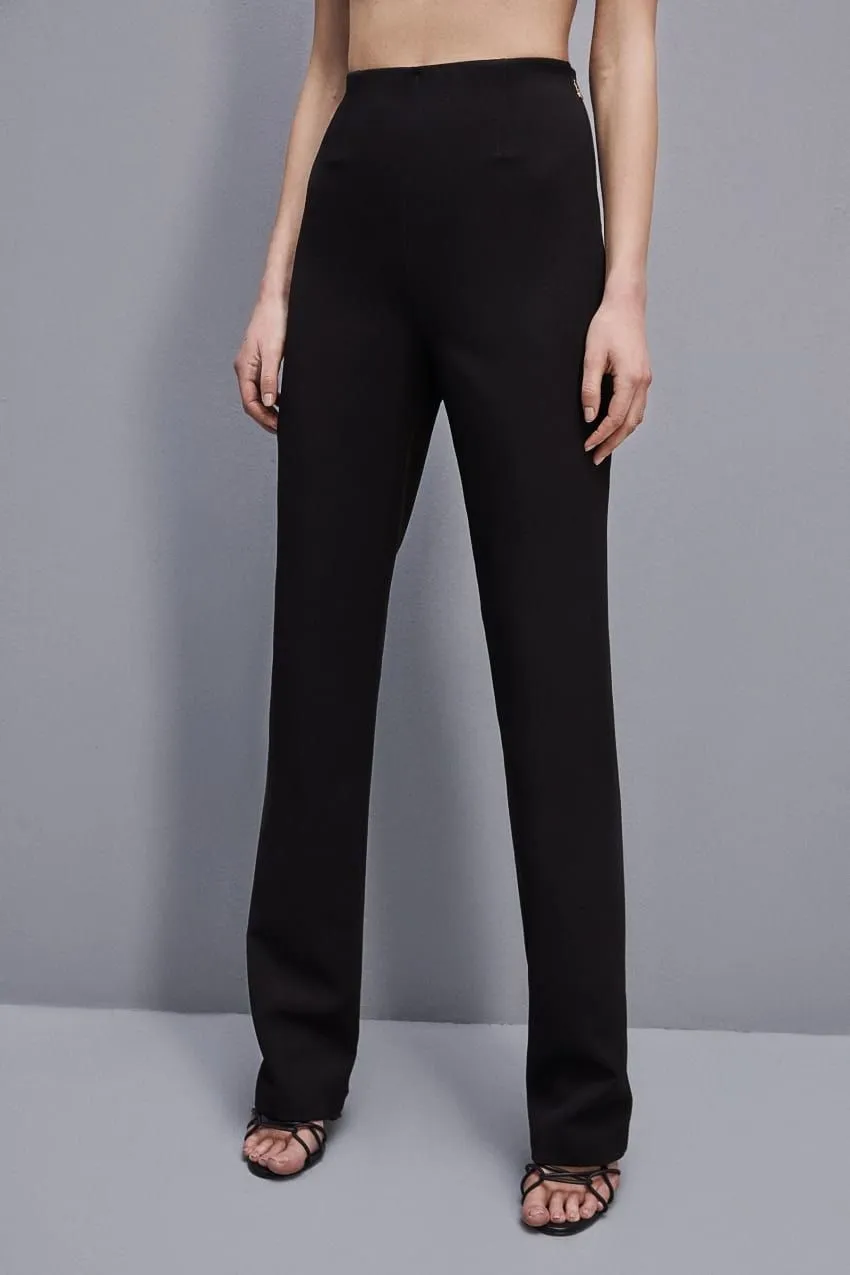 Pantaloni slim a vita alta patrizia pepe