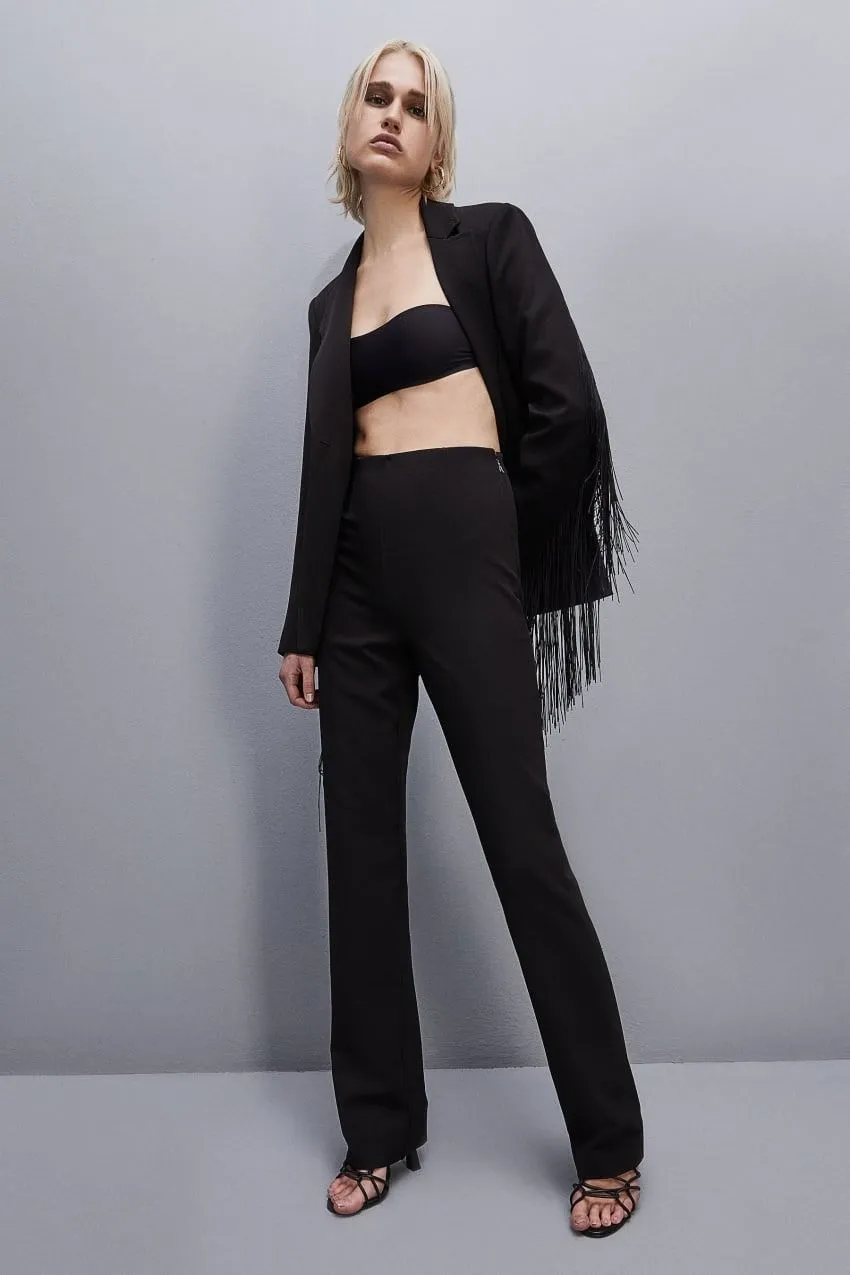 Pantaloni slim a vita alta patrizia pepe