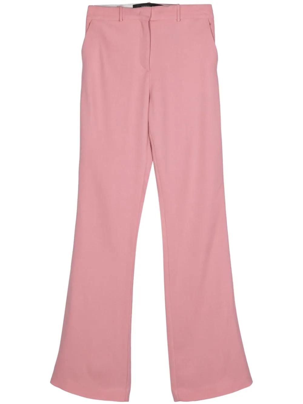 Pantaloni svasati a vita alta in rosa Federica Tosi - donna
