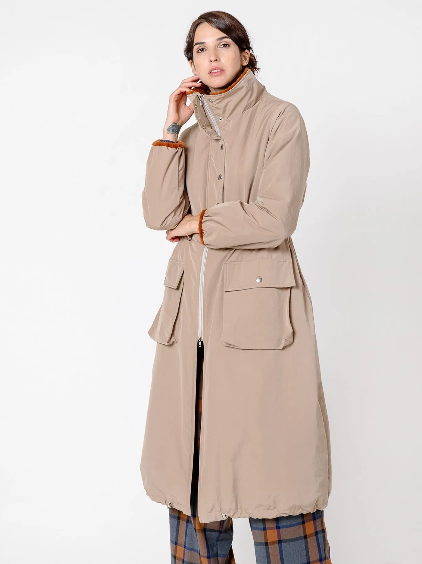 Parka con ECOpelliccia interna 