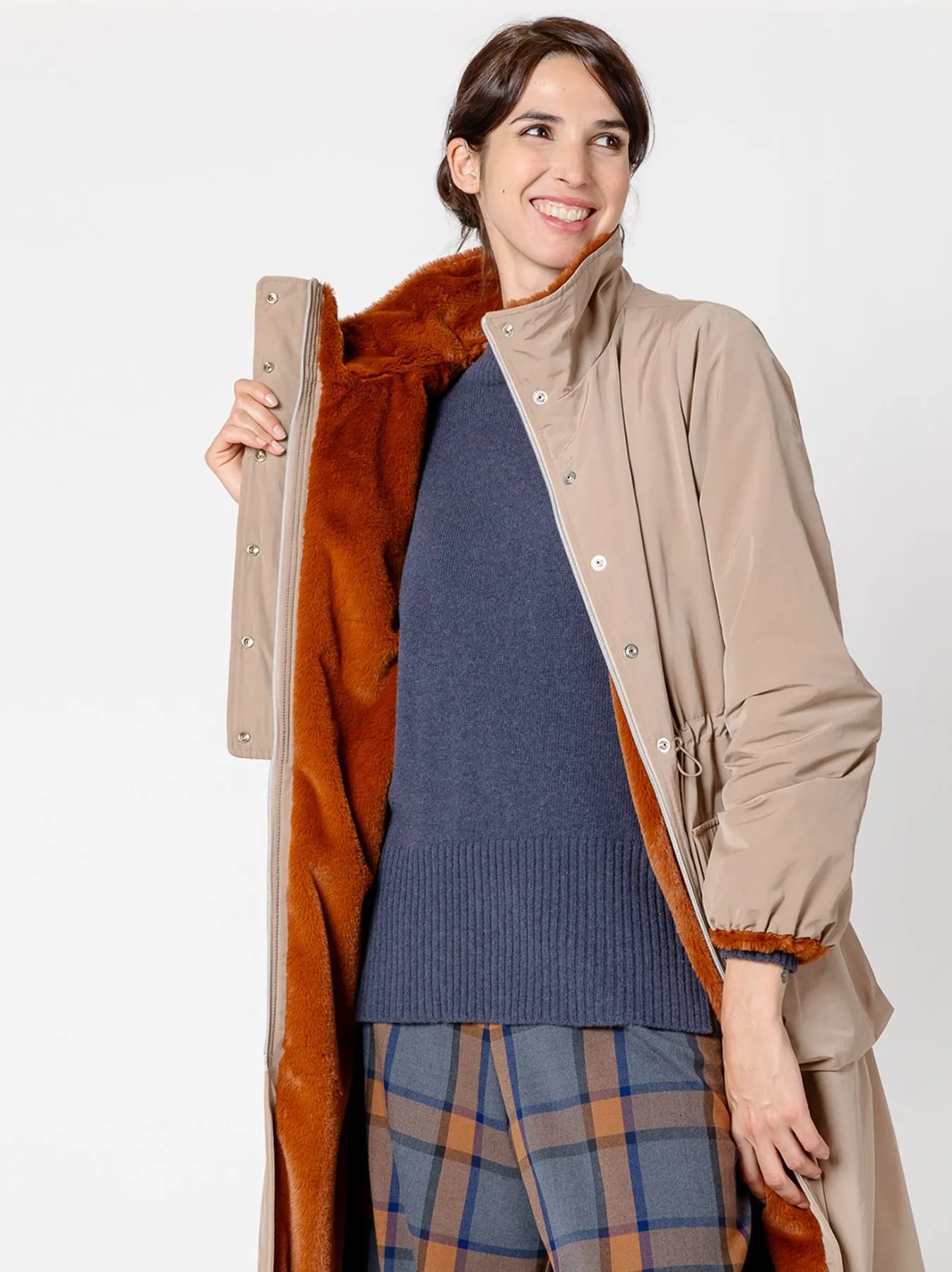 Parka con ECOpelliccia interna 