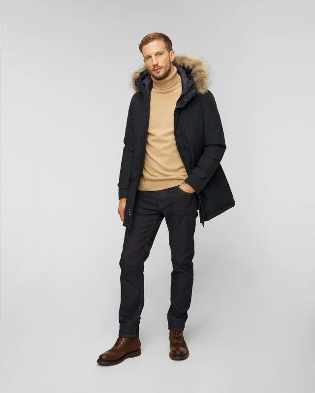 Parka da uomo Woolrich Polar High Collar Fur Parka