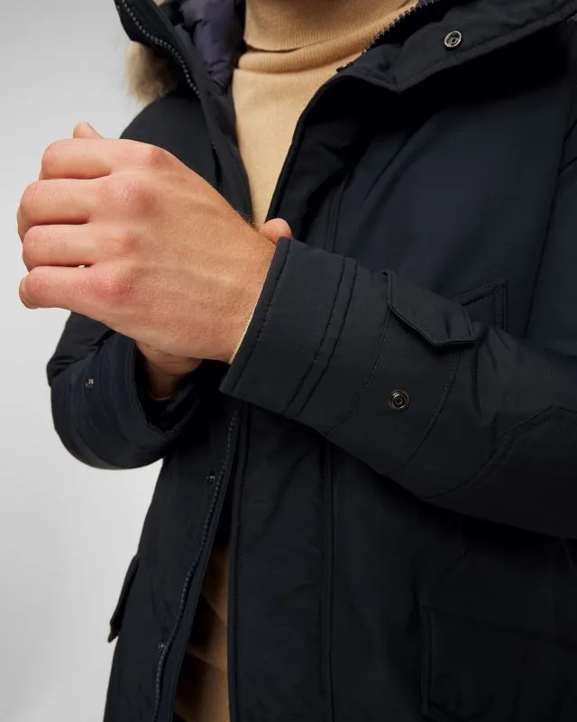 Parka da uomo Woolrich Polar High Collar Fur Parka