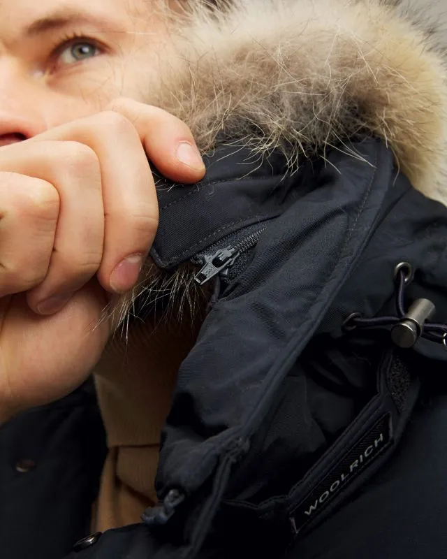 Parka da uomo Woolrich Polar High Collar Fur Parka