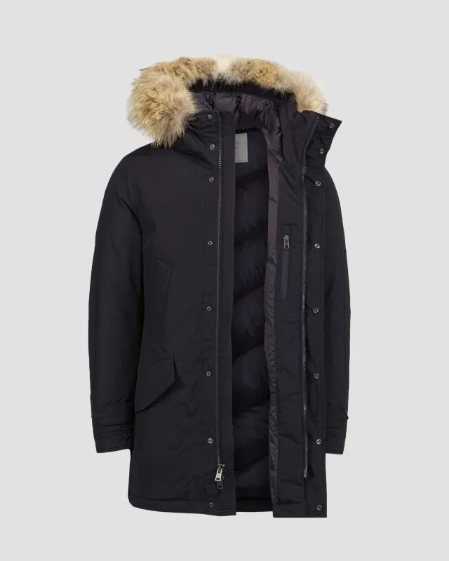 Parka da uomo Woolrich Polar High Collar Fur Parka