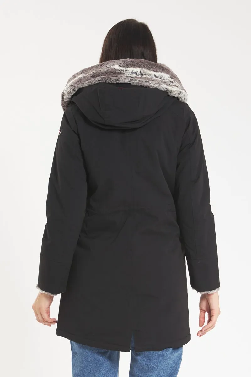 Parka Donna Nero
