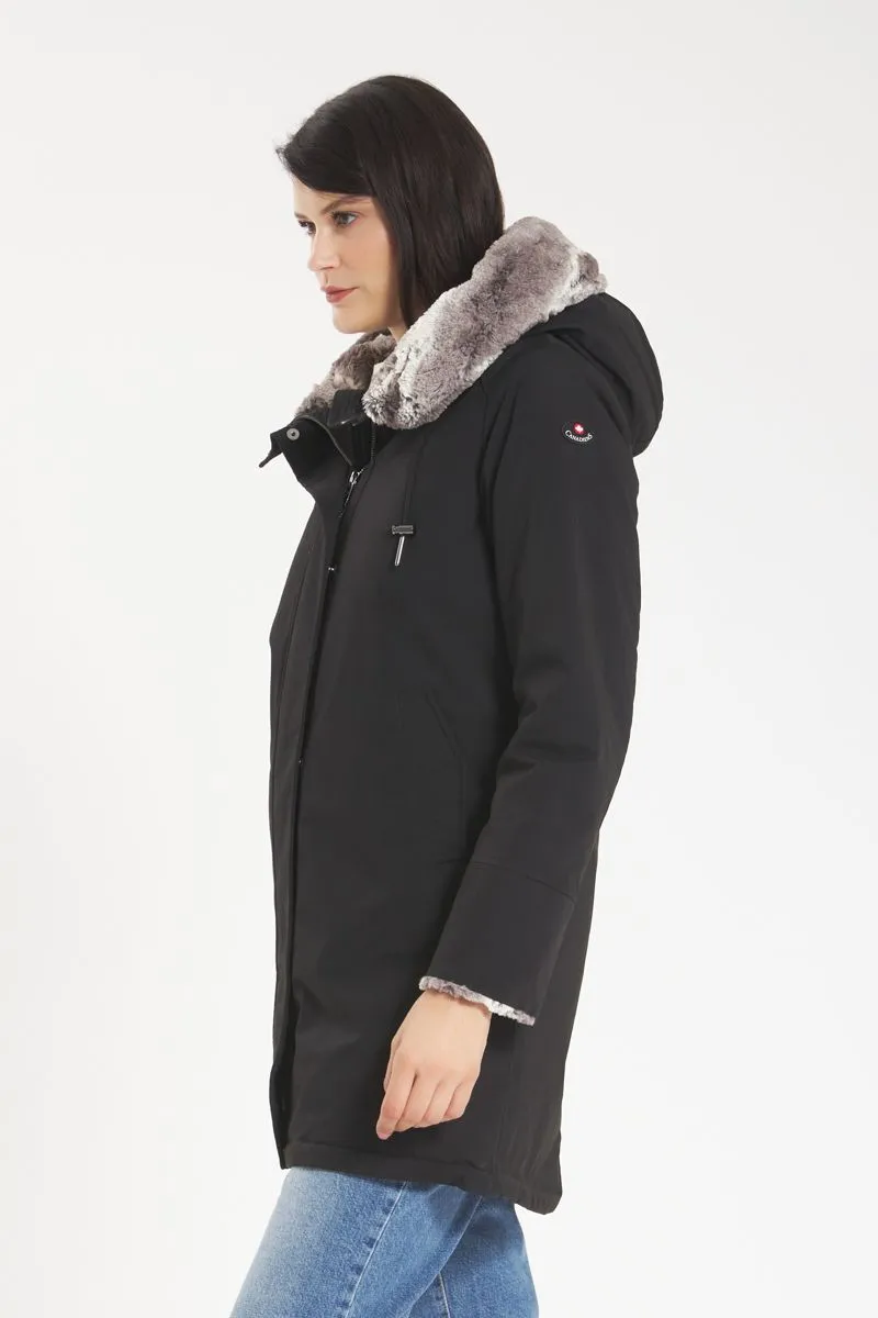 Parka Donna Nero