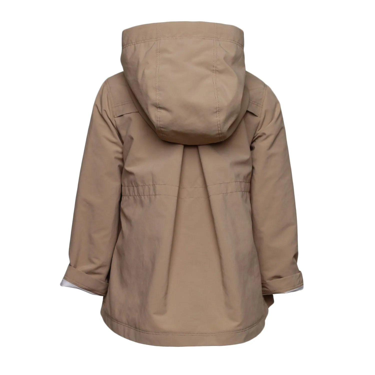 Parka Fleurette Beige Bambina