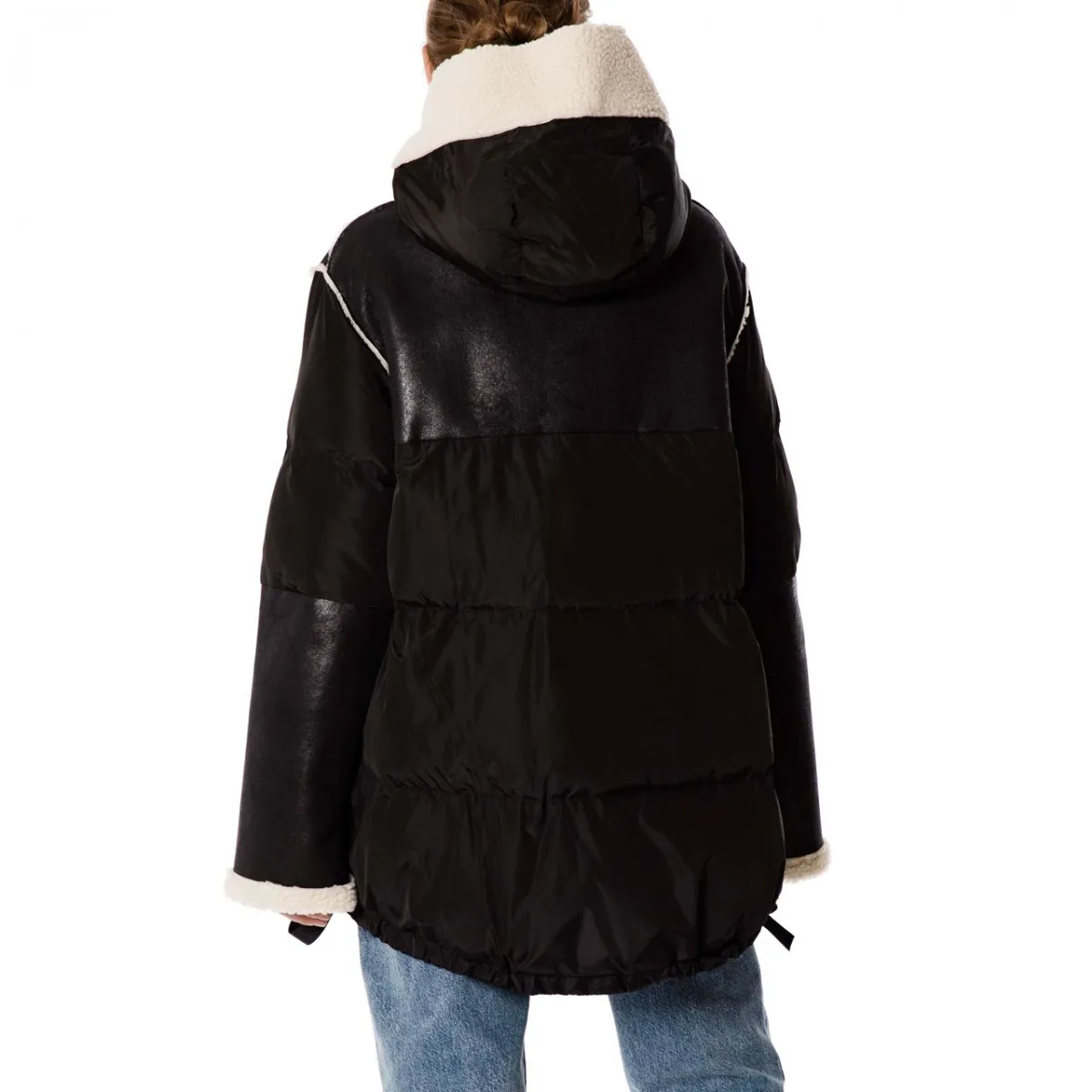 Parka Medio, Nero