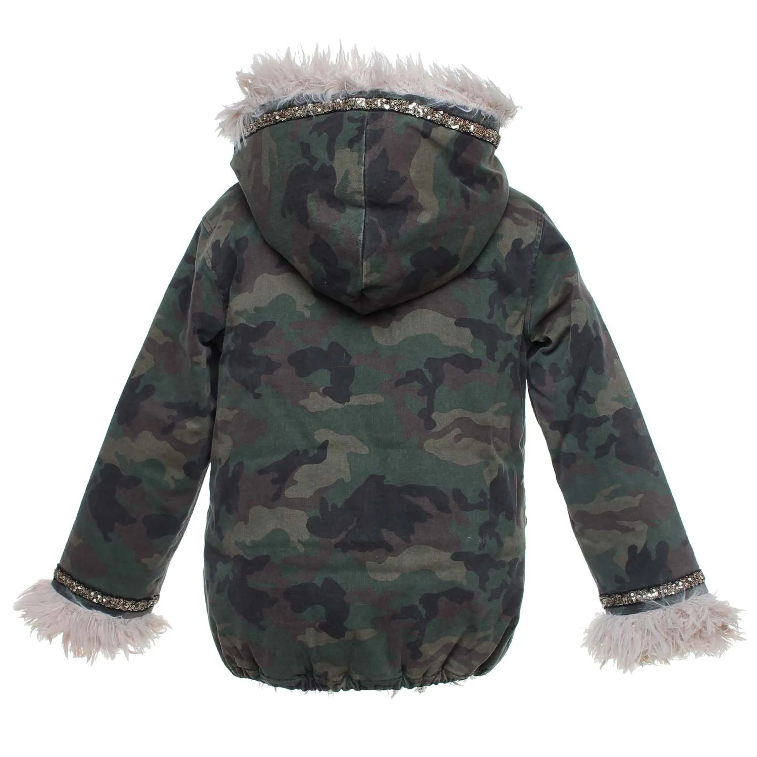 Parka Mimetico Bambina