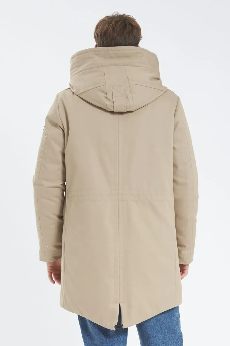 Parka Uomo Beige