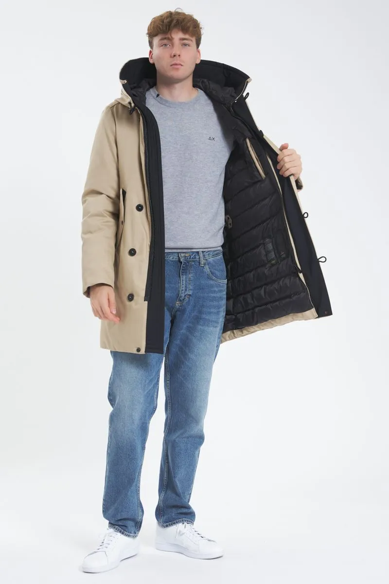 Parka Uomo Beige