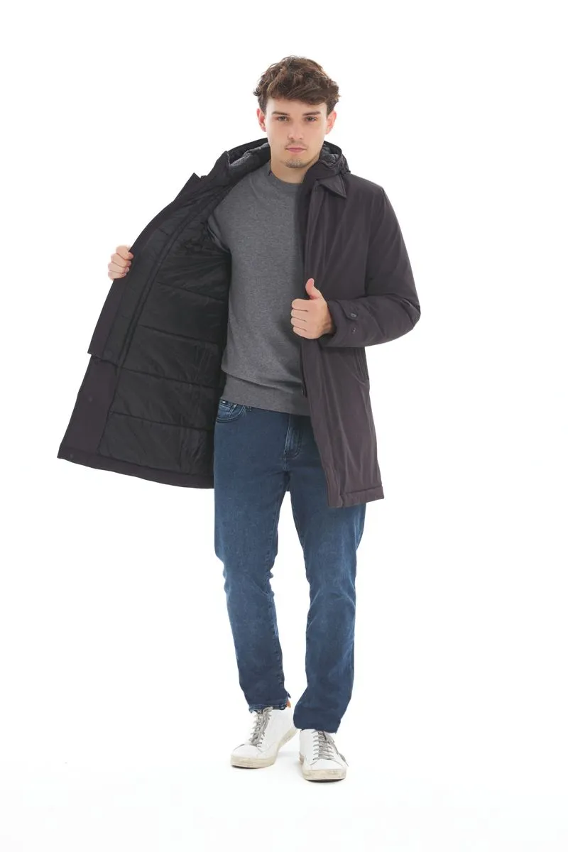 Parka Uomo Nero