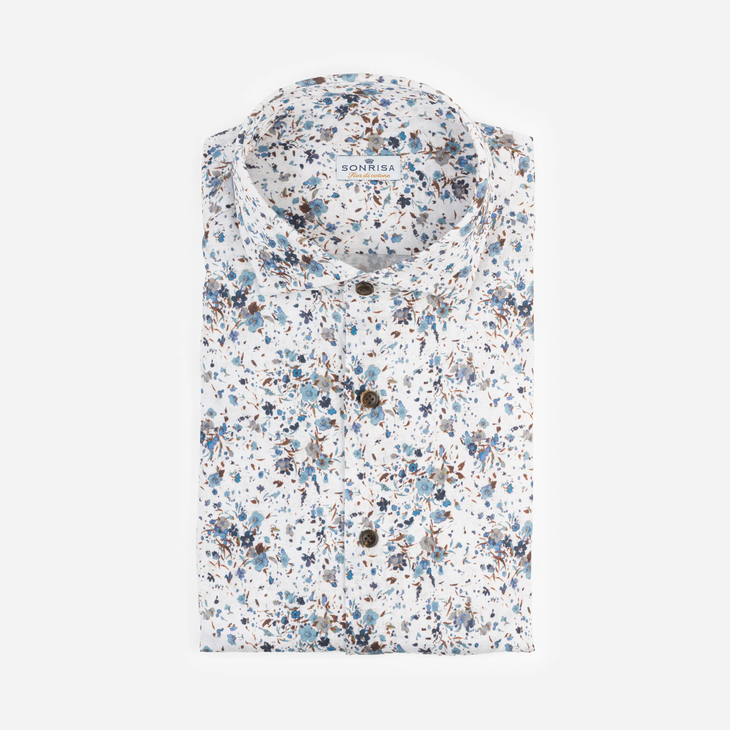 Patterned cotton shirt