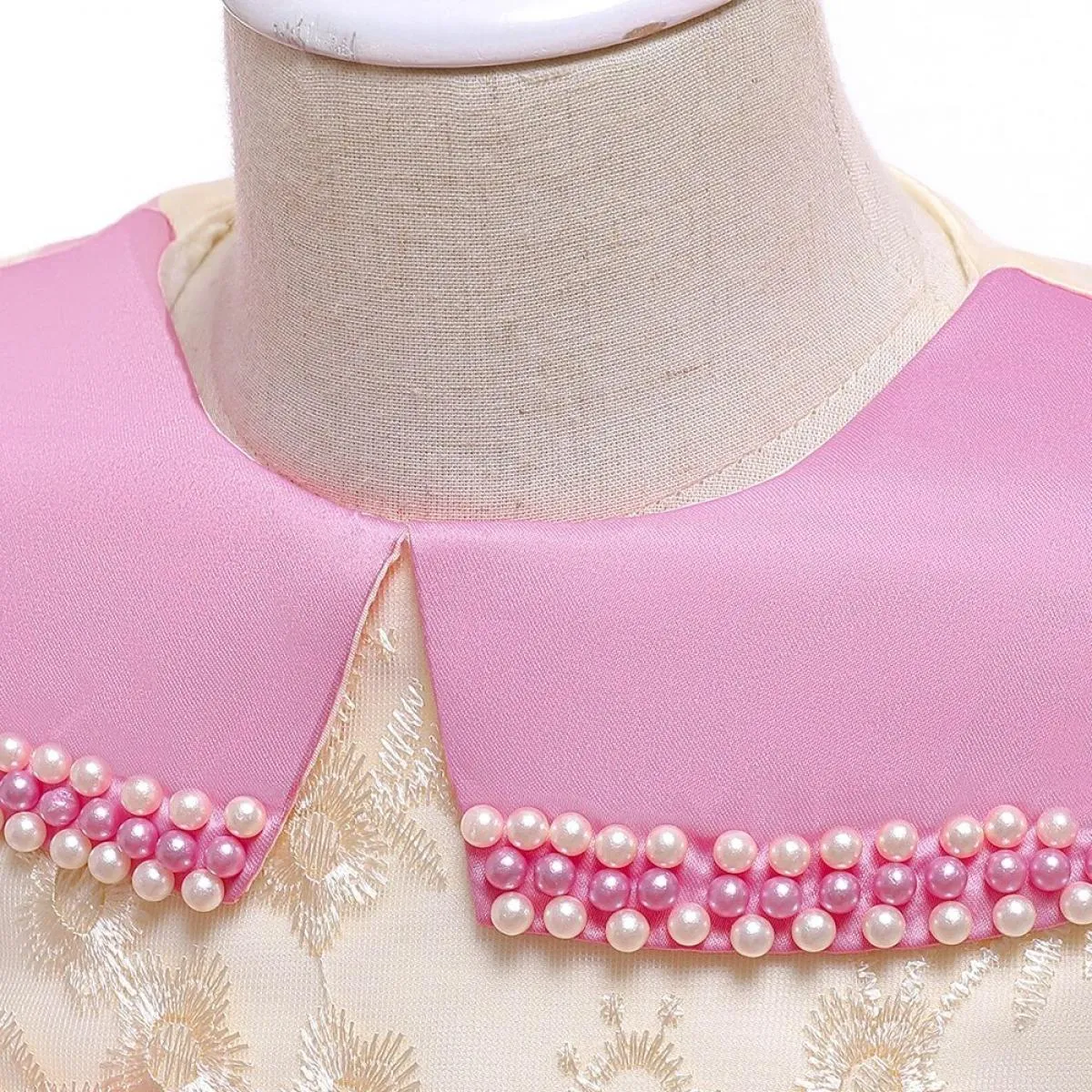 Perline da principessa per ragazze Bowknot Abiti per bambini per ragazze Costume Natale Flower Girls Matrimonio Abito da princip