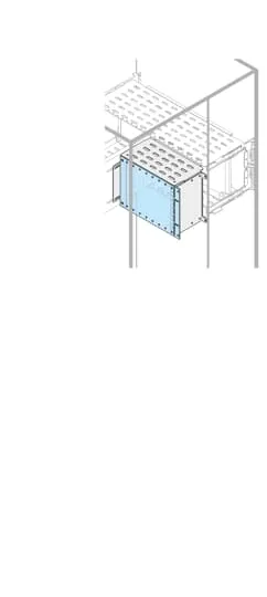 Piastra ABB PCVS per Schede modulari - System Pro E Power, 242.1 x 290 x 15mm