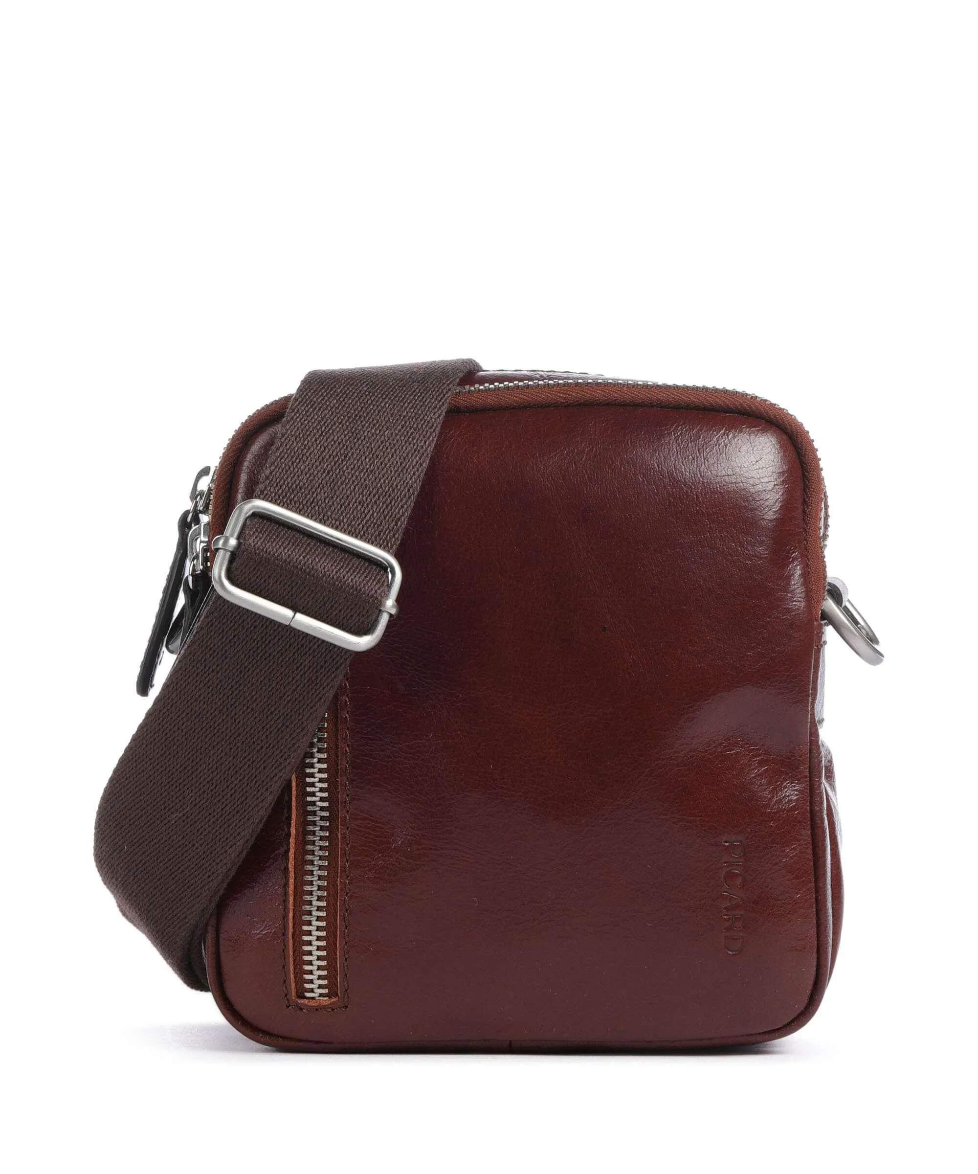  Picard Buddy Borsa a tracolla pelle di bufalo d'acqua cognac  